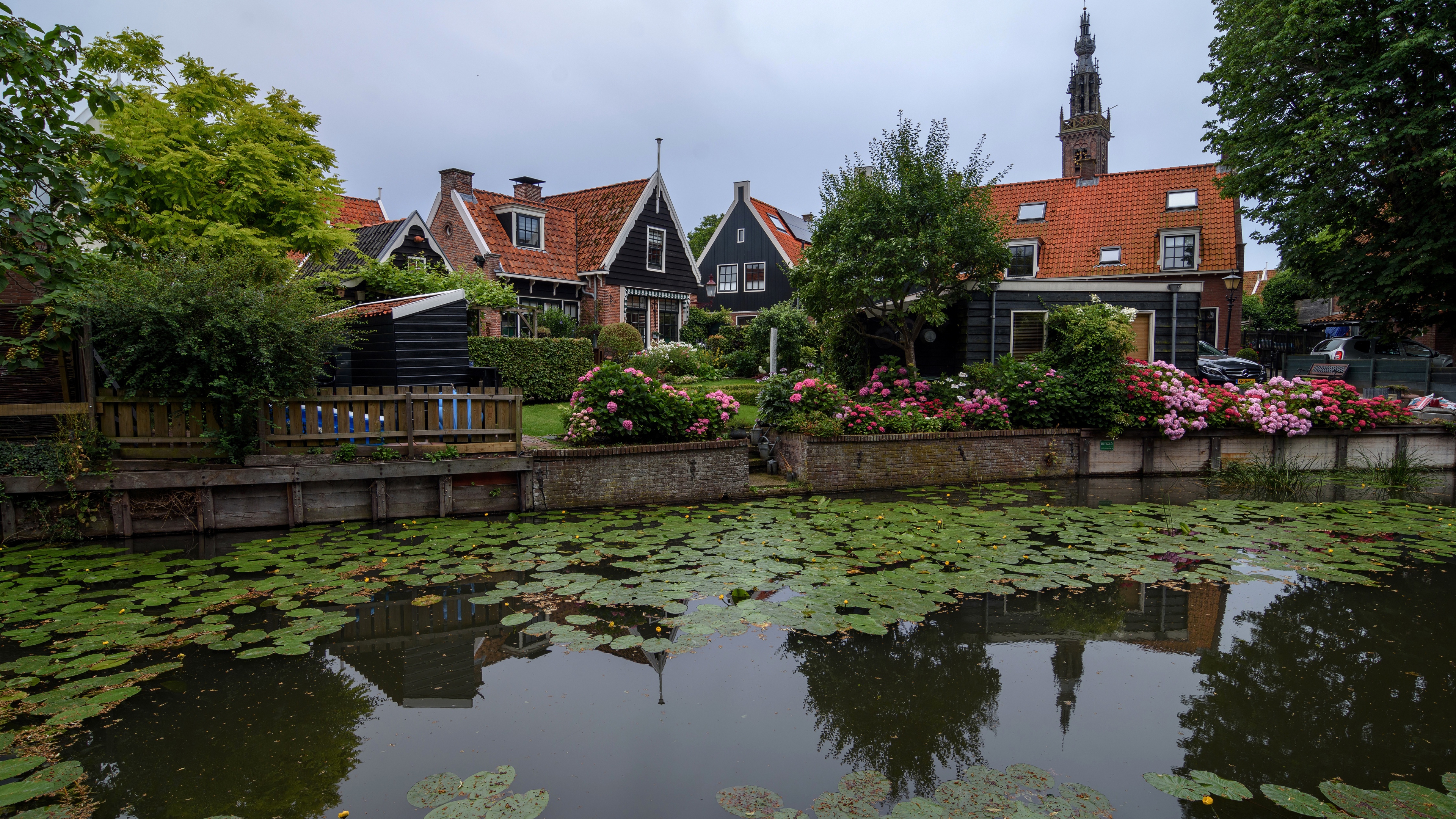 edam, casa, canal