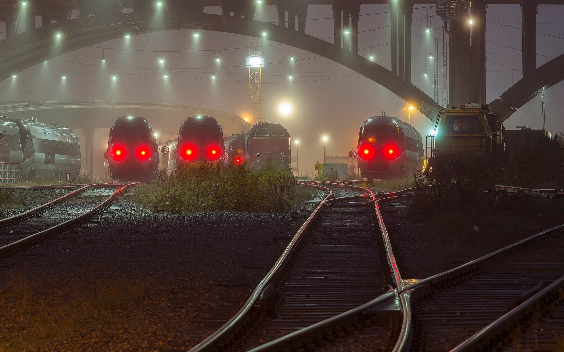 поезда, железные, дороги