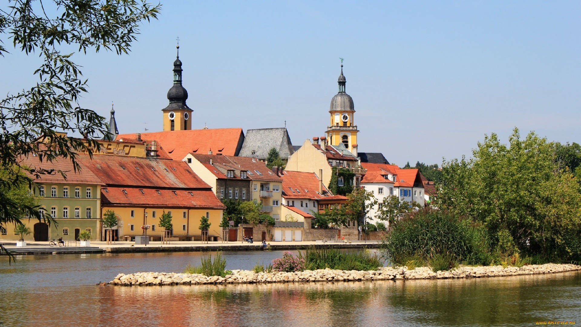 kitzingen, miasteczko, zamek