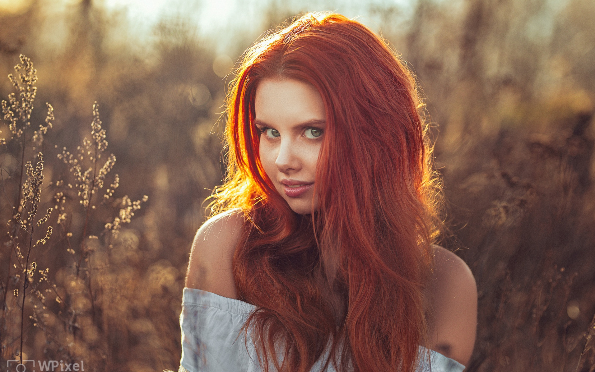 Красивые Рыжие Волосы