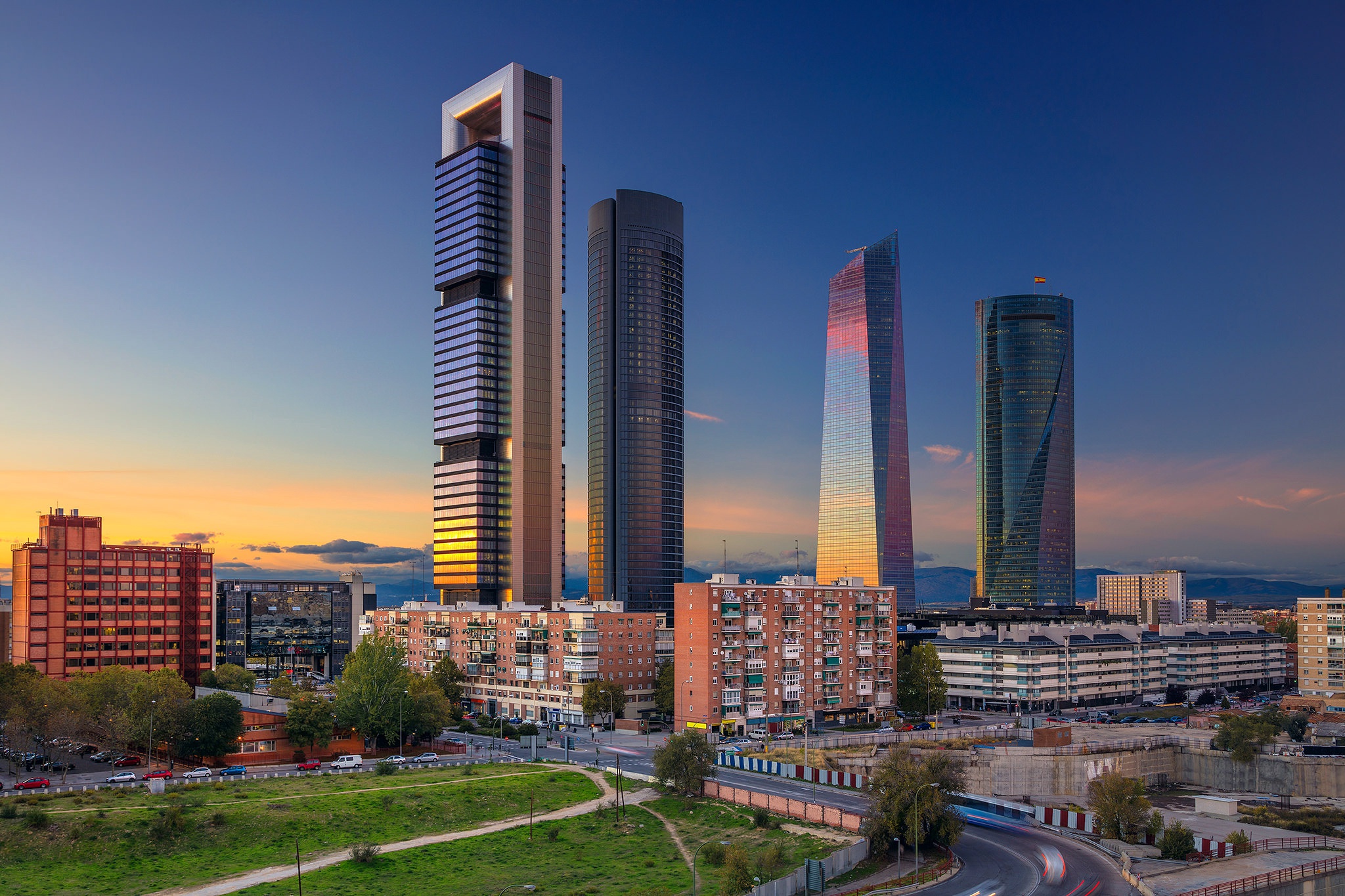 torre, испания, небоскрёба