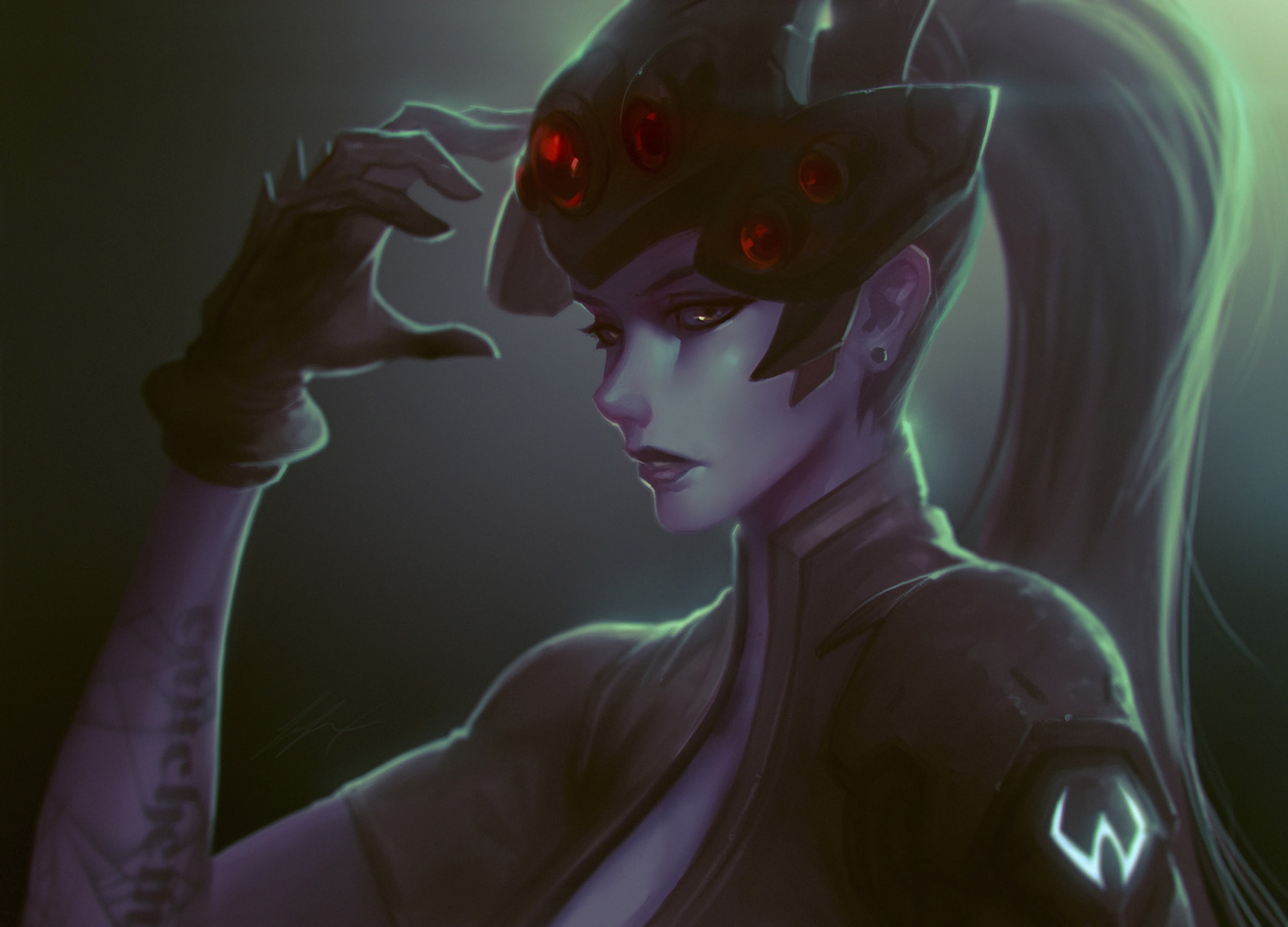 widowmaker, overwatch, art