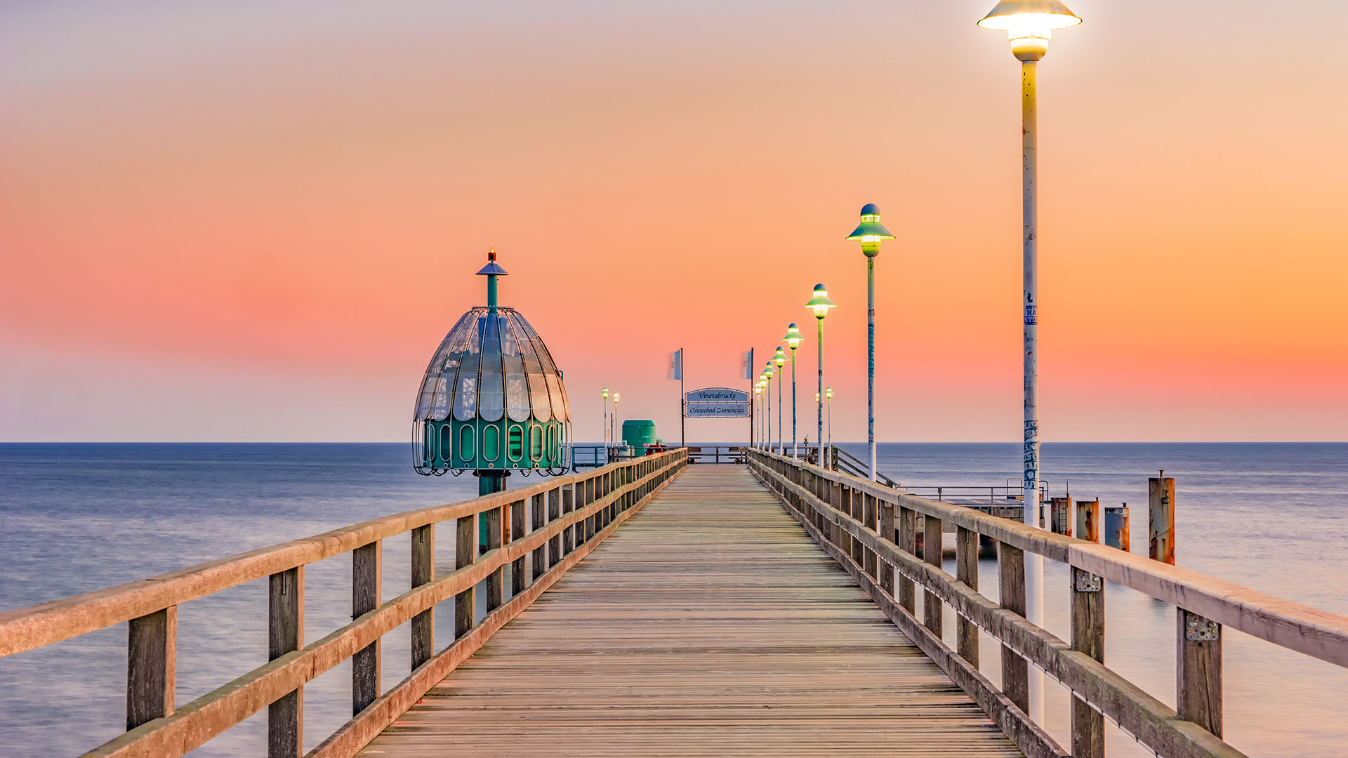 usedom, остров, pier