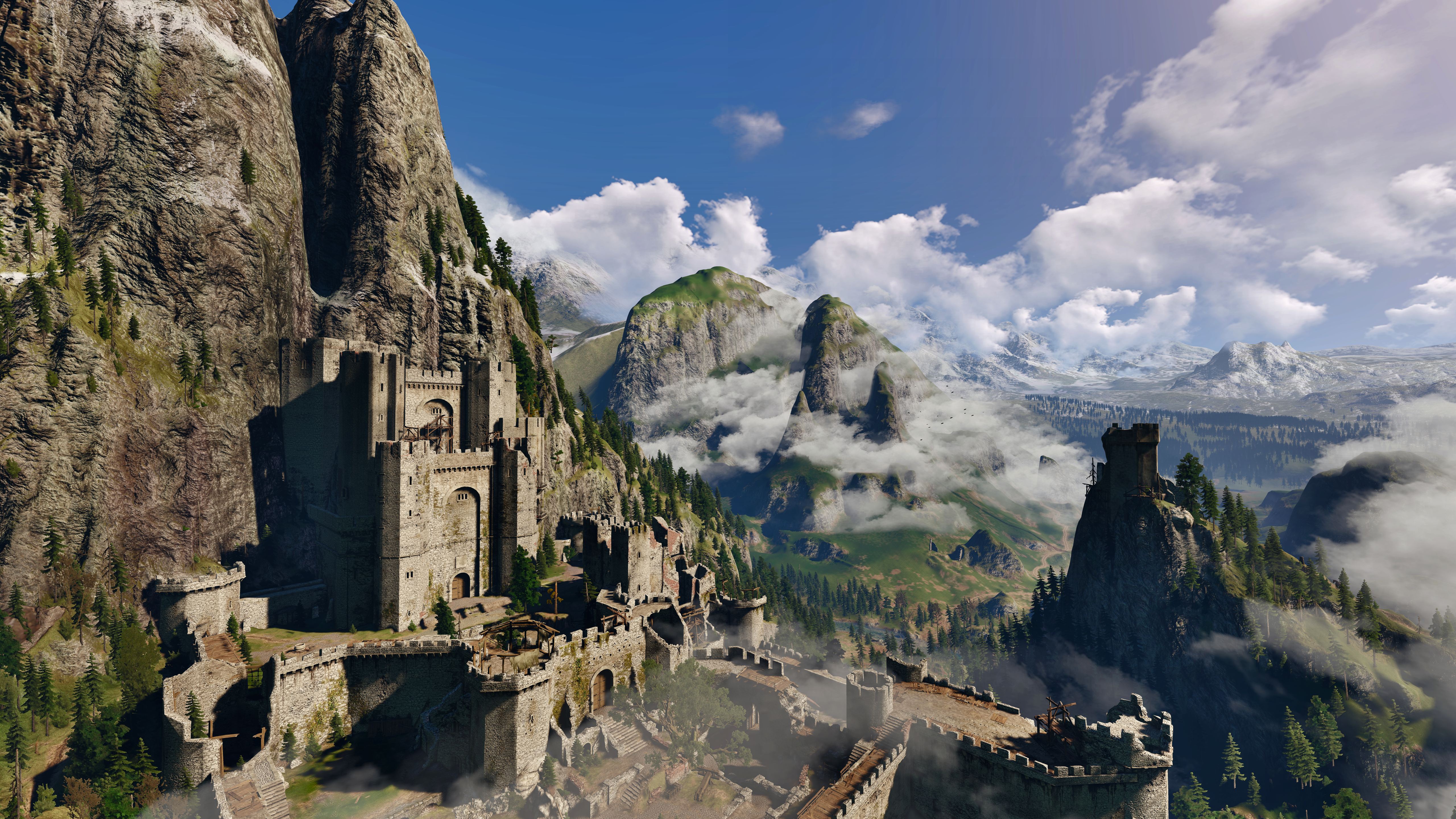 morhen, witch, kaer