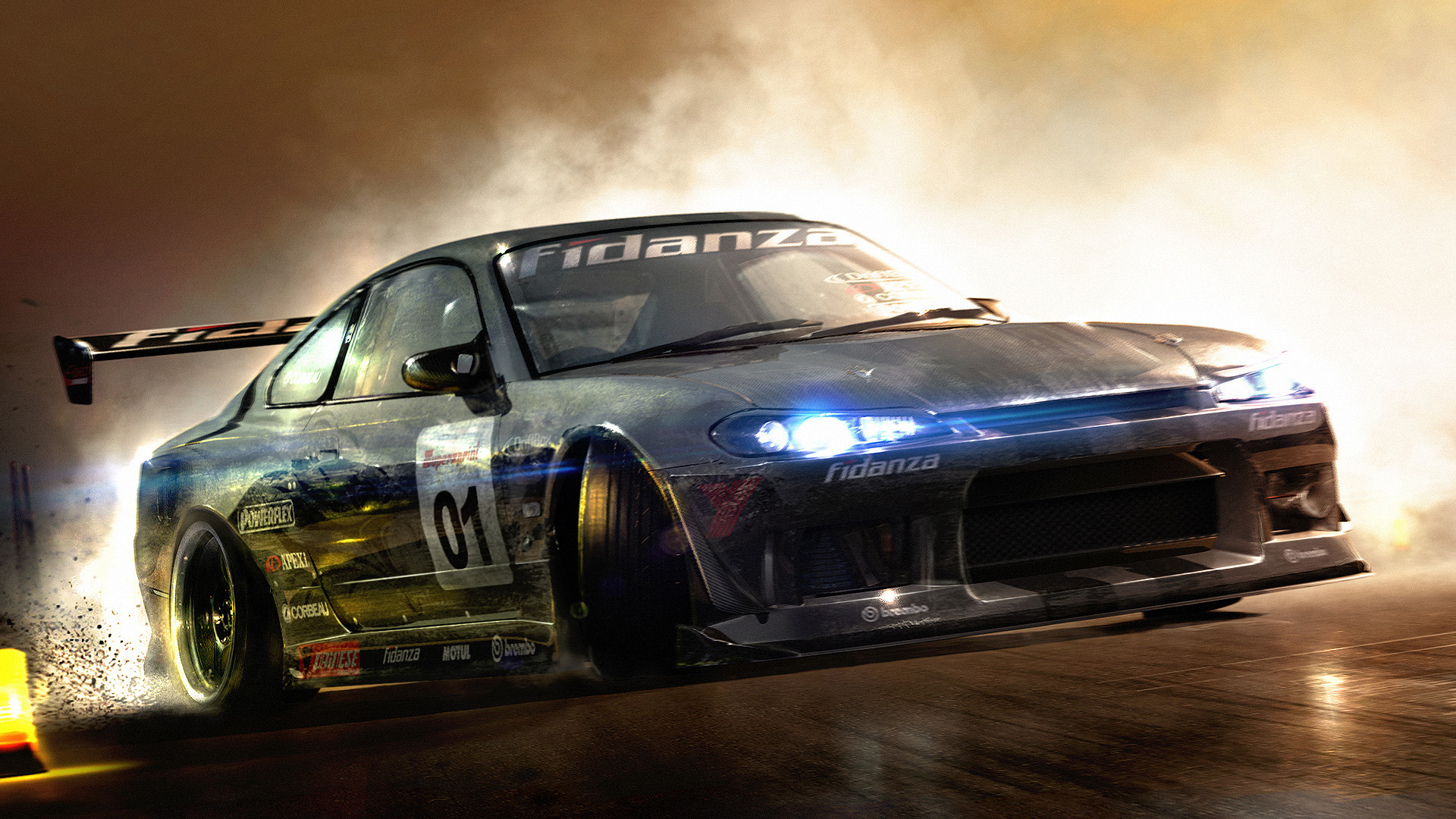 nissan, silvia No 17155 Разрешение 1920x1080