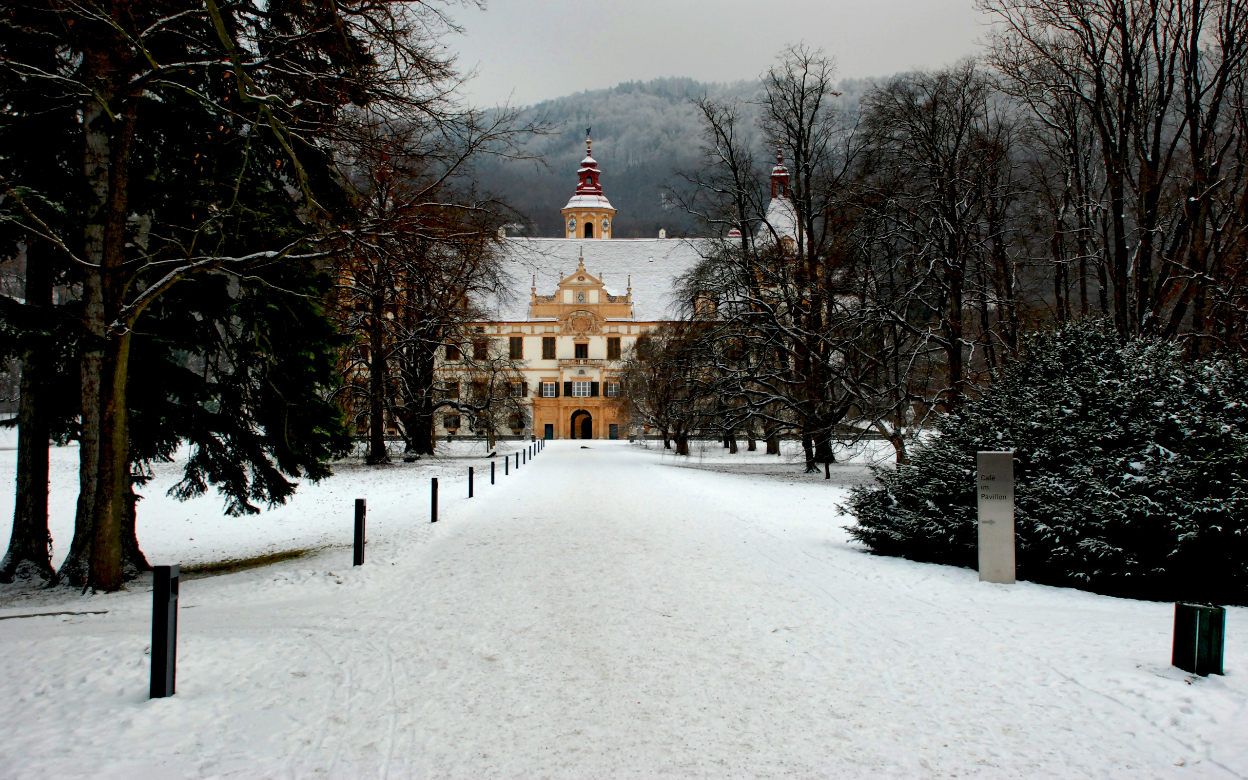 graz, австрия, дворец