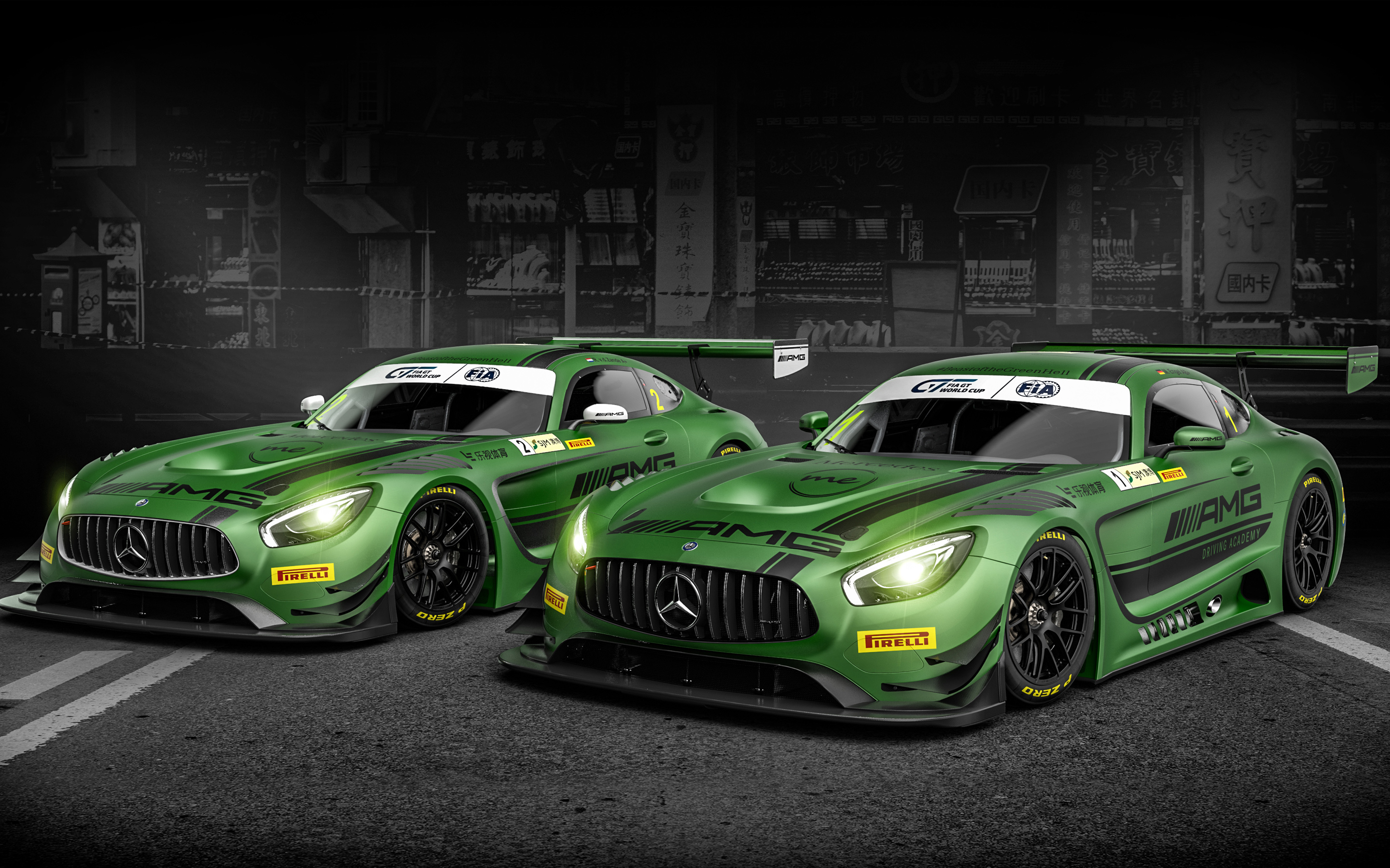 mercedes, amg, автомобиль No 162957 Разрешение 2880x1800
