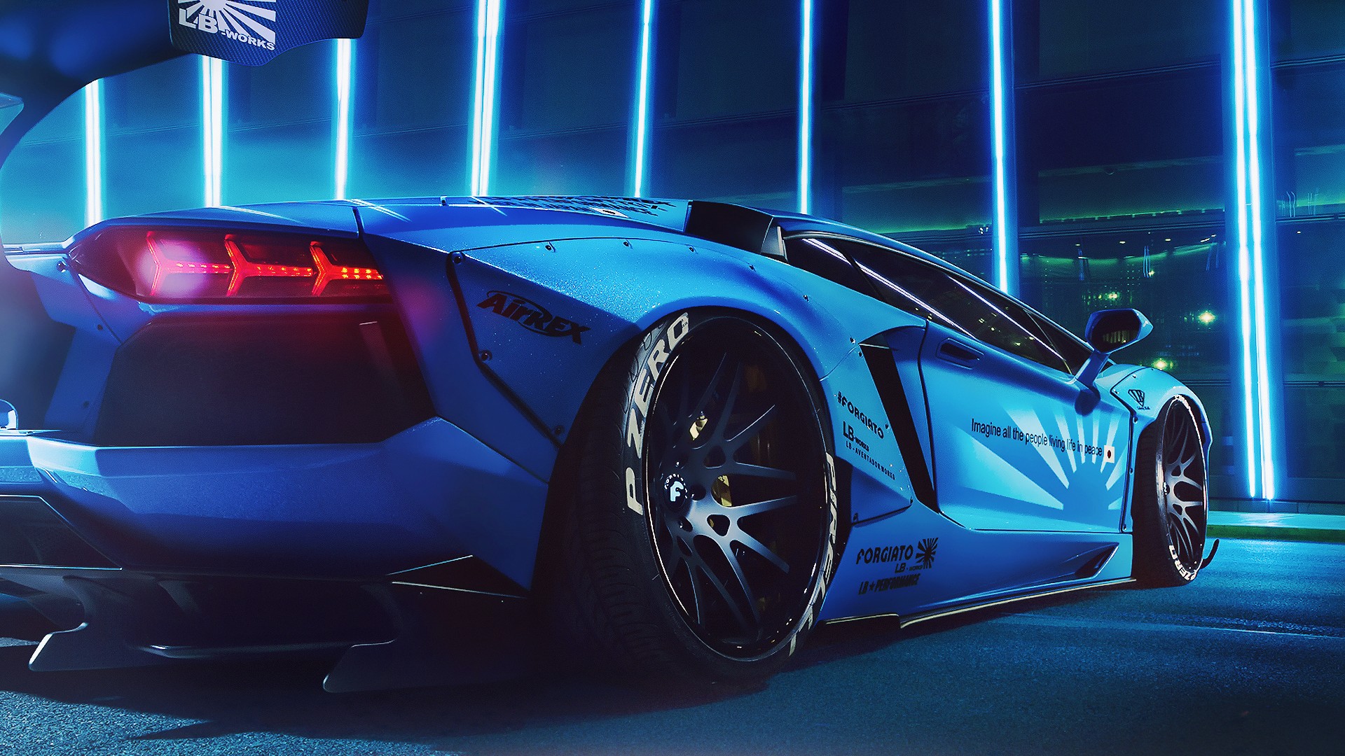 aventador, liberty, прогулка