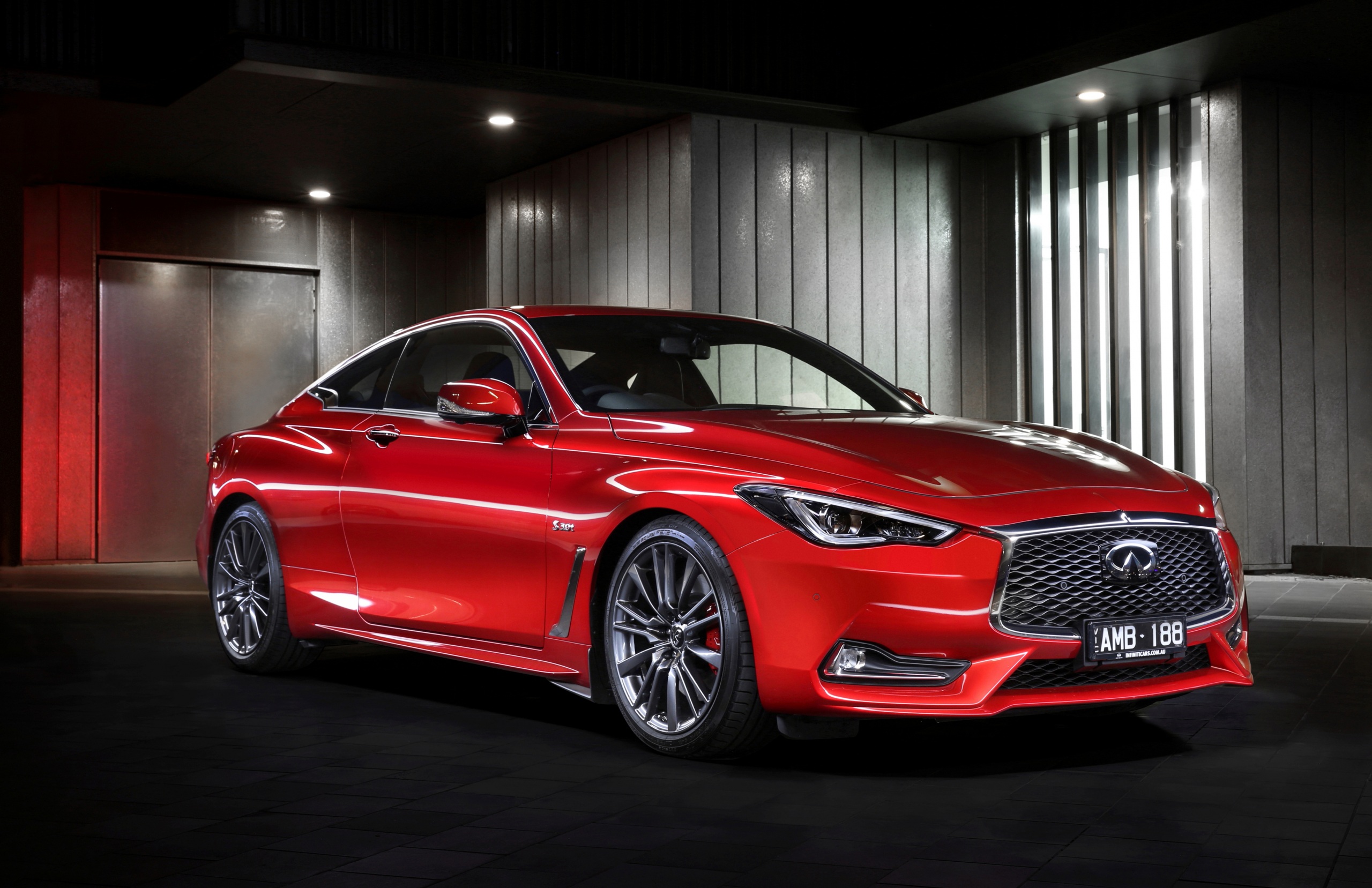 infiniti, спортивные, красные