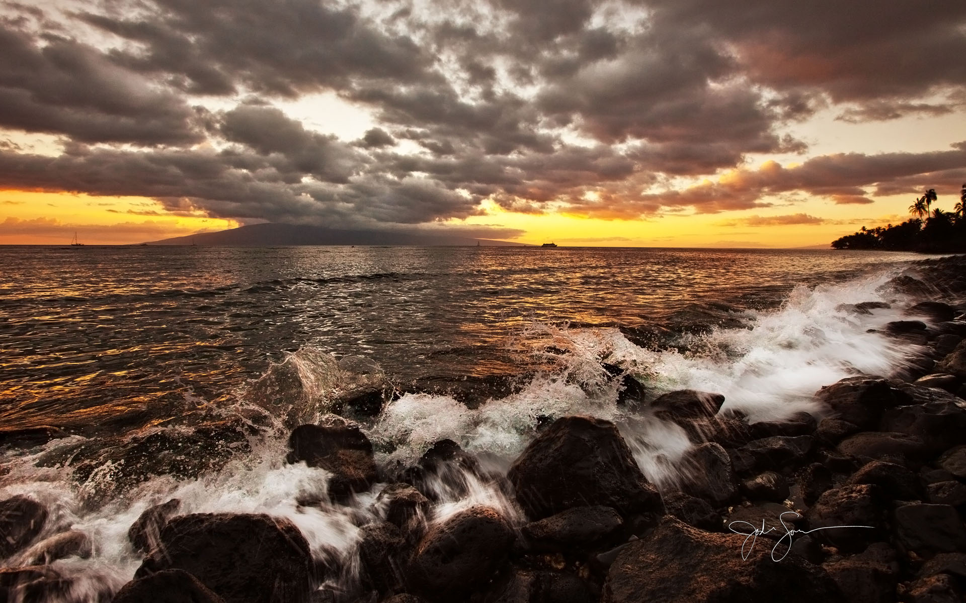 пейзаж, заклич, море