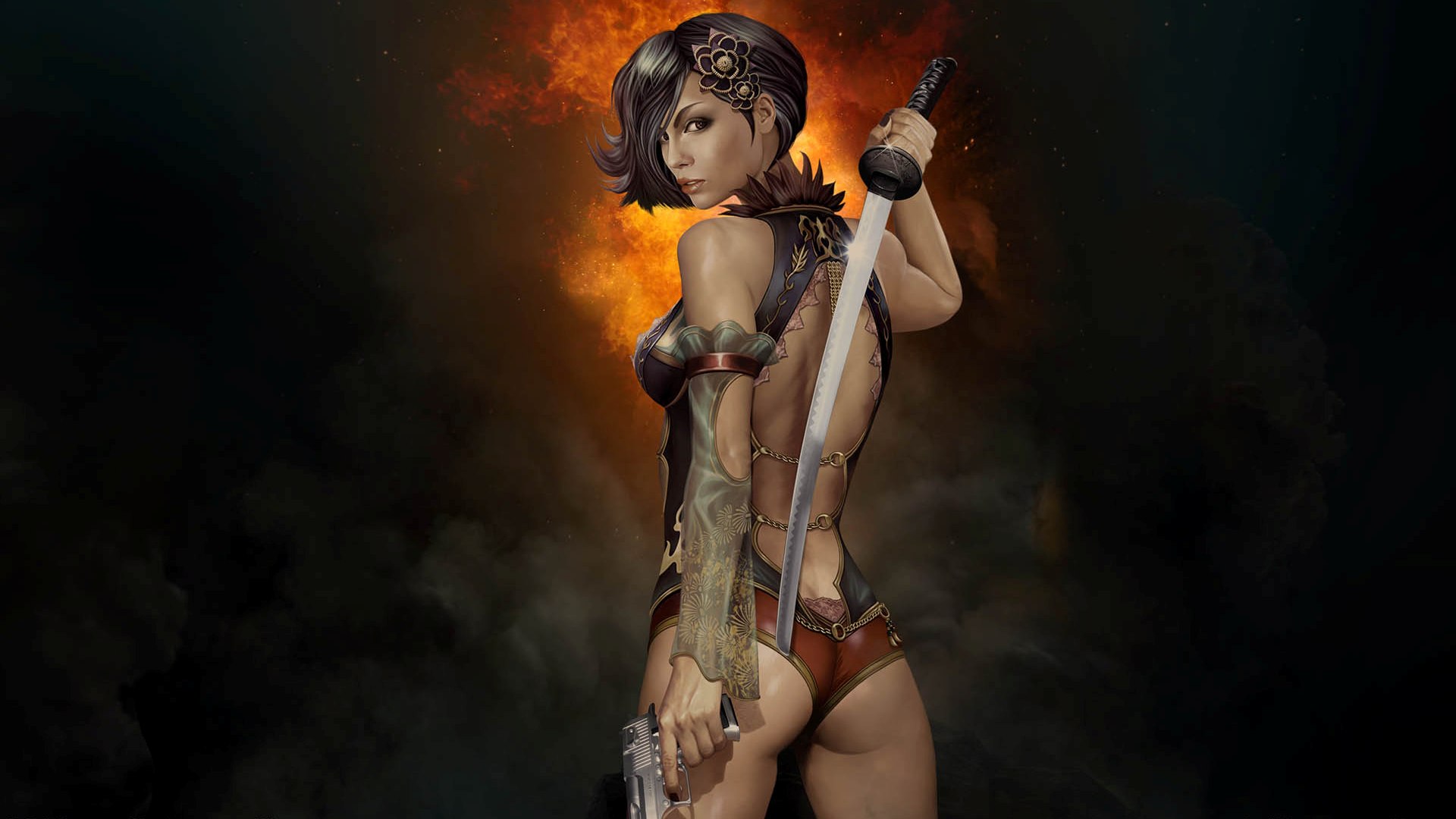 сагум, оружие