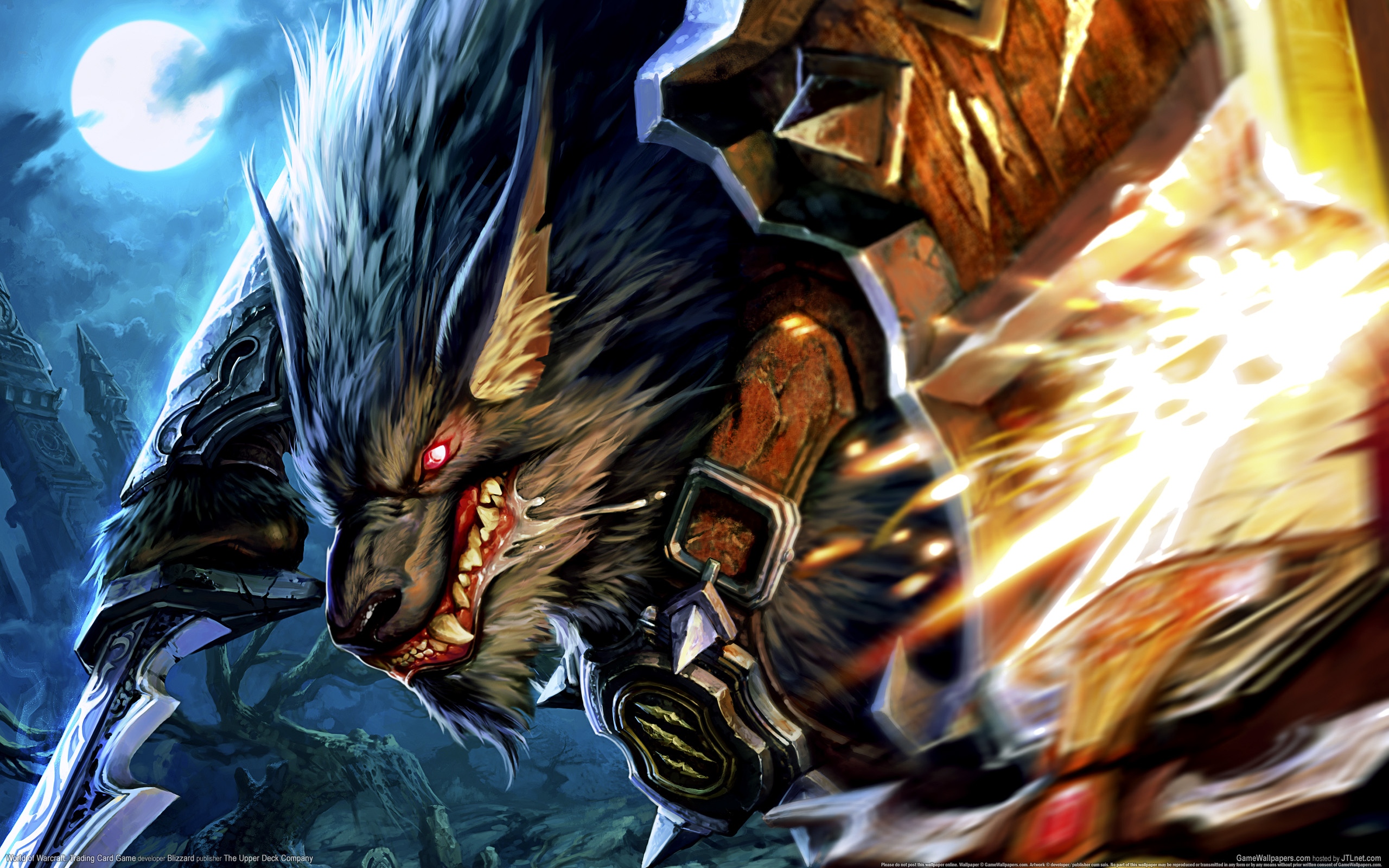 warcraft, art, worgen