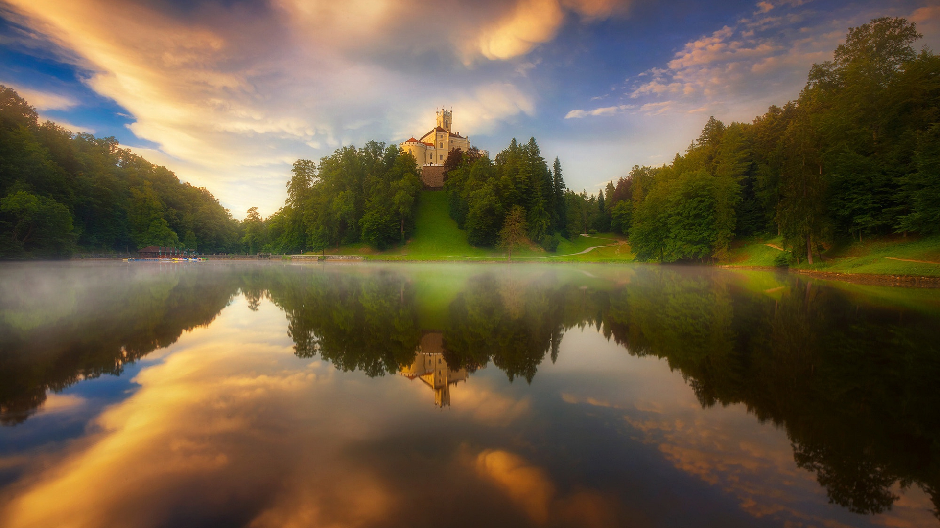 замок, конец