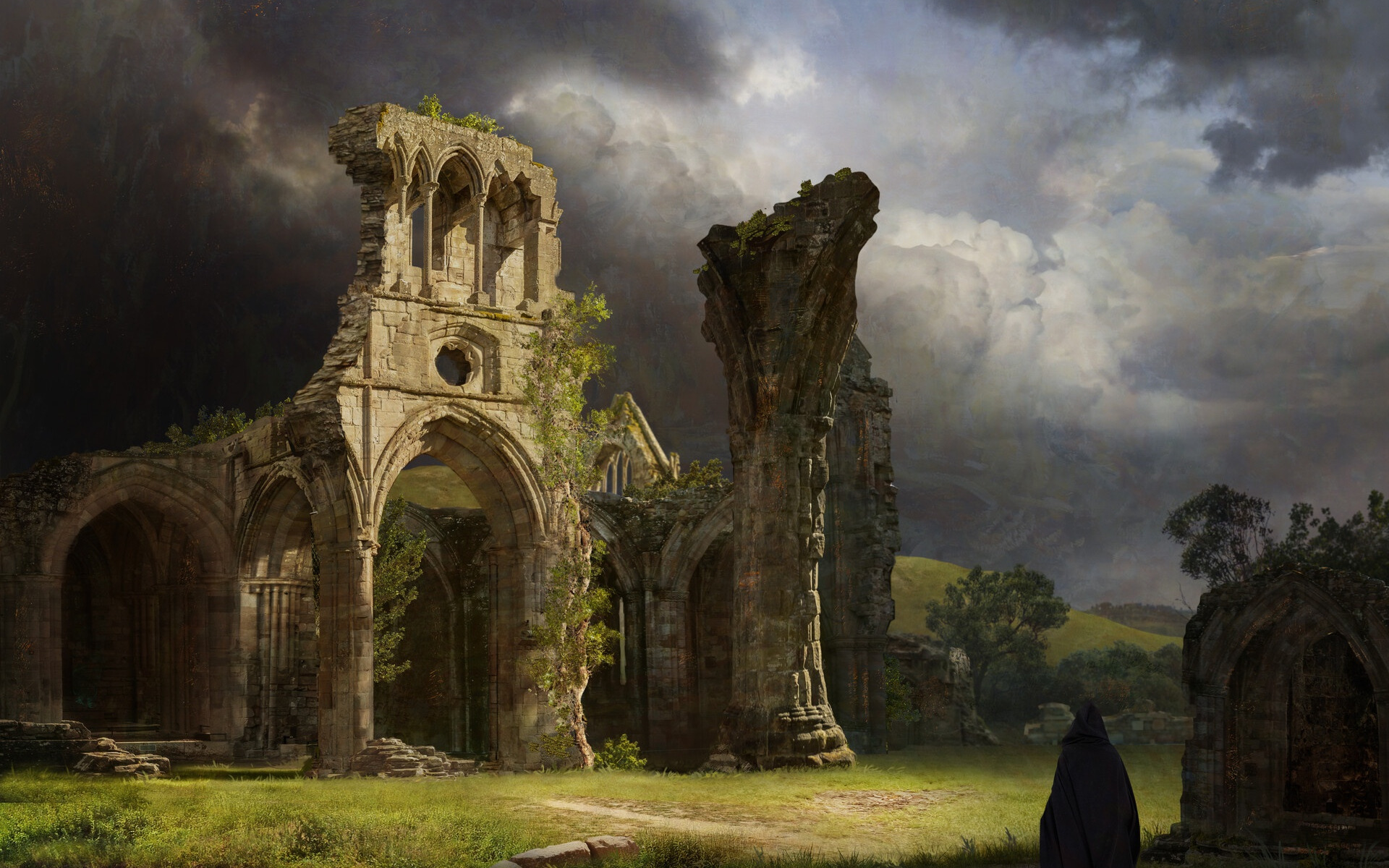 разруха, развалины