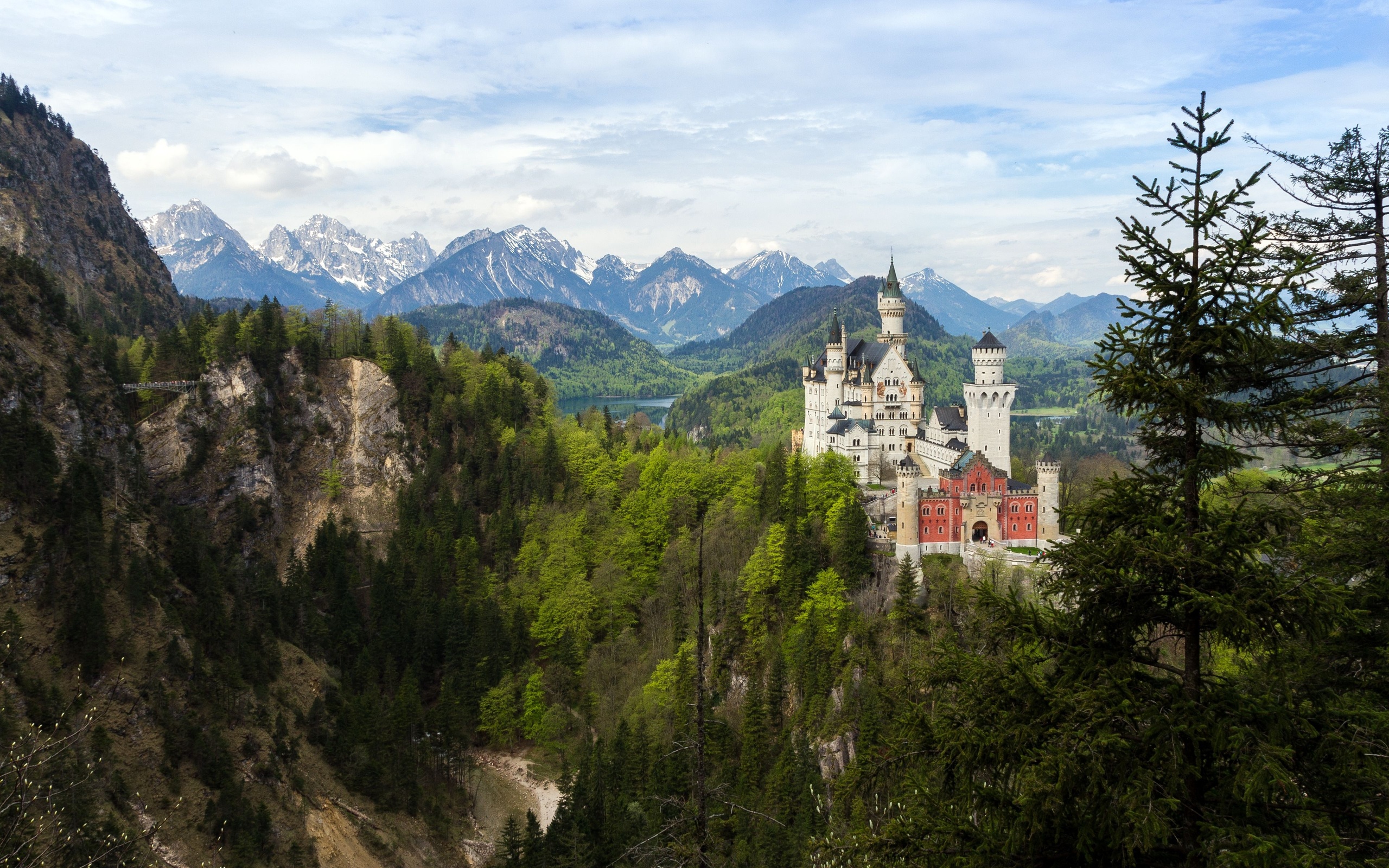 йошванштайн, bavière, château