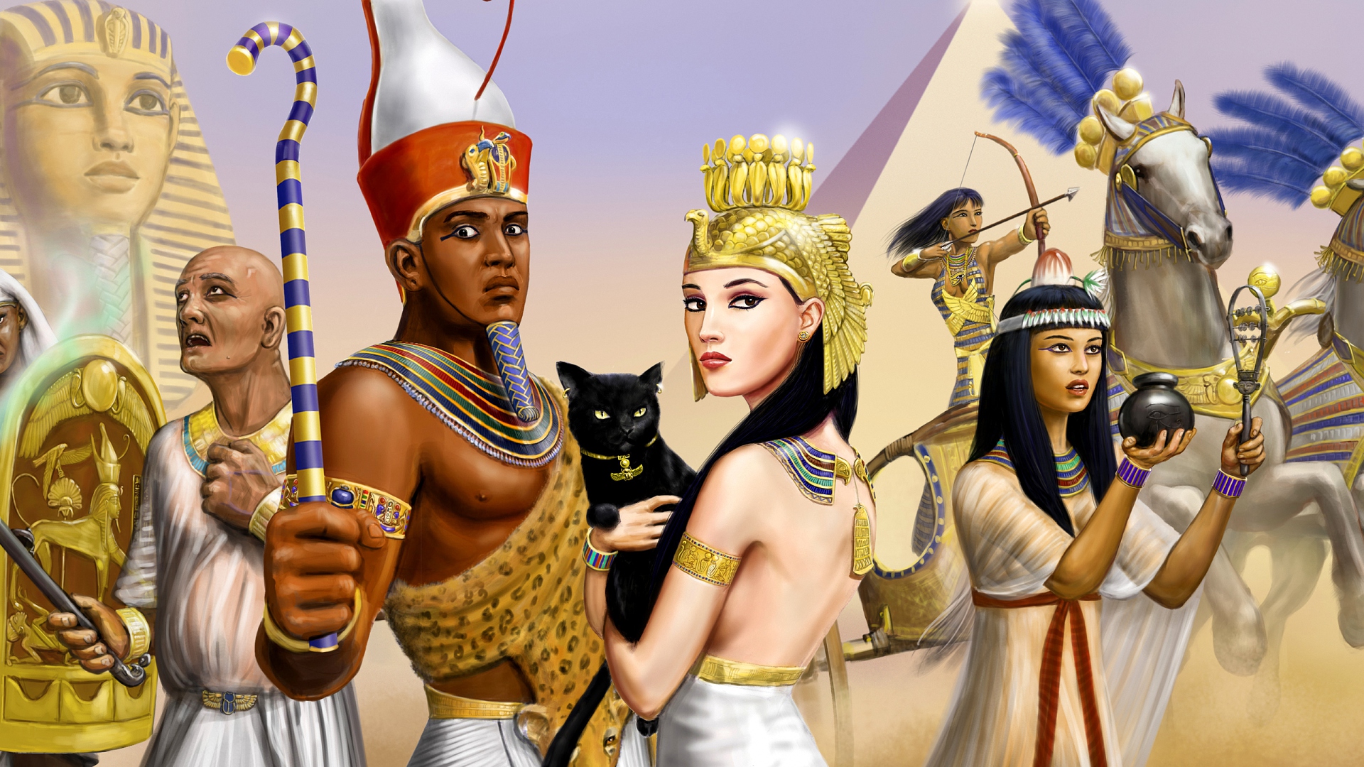 египетский, фараон