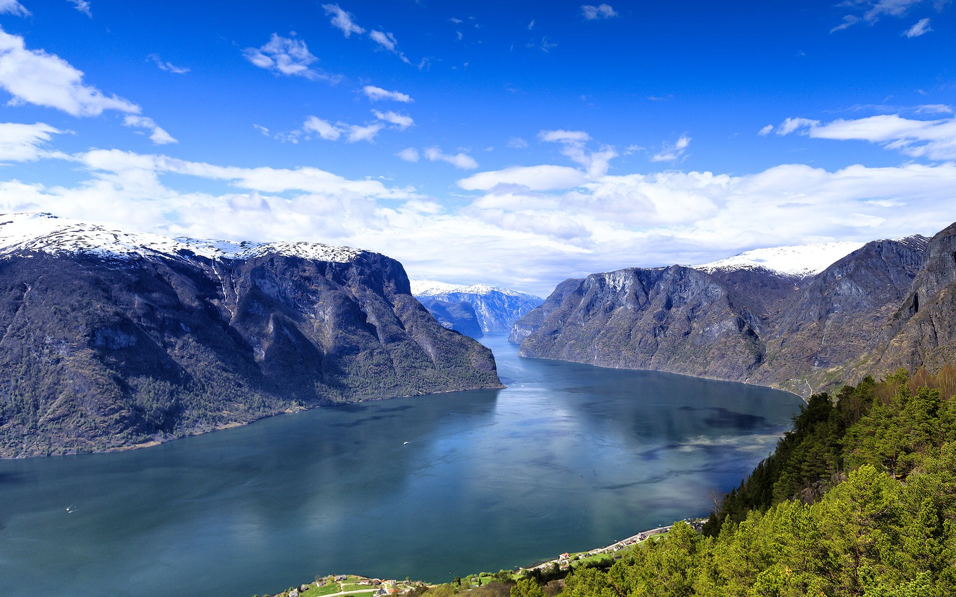 geiranger, fjord, norvegia