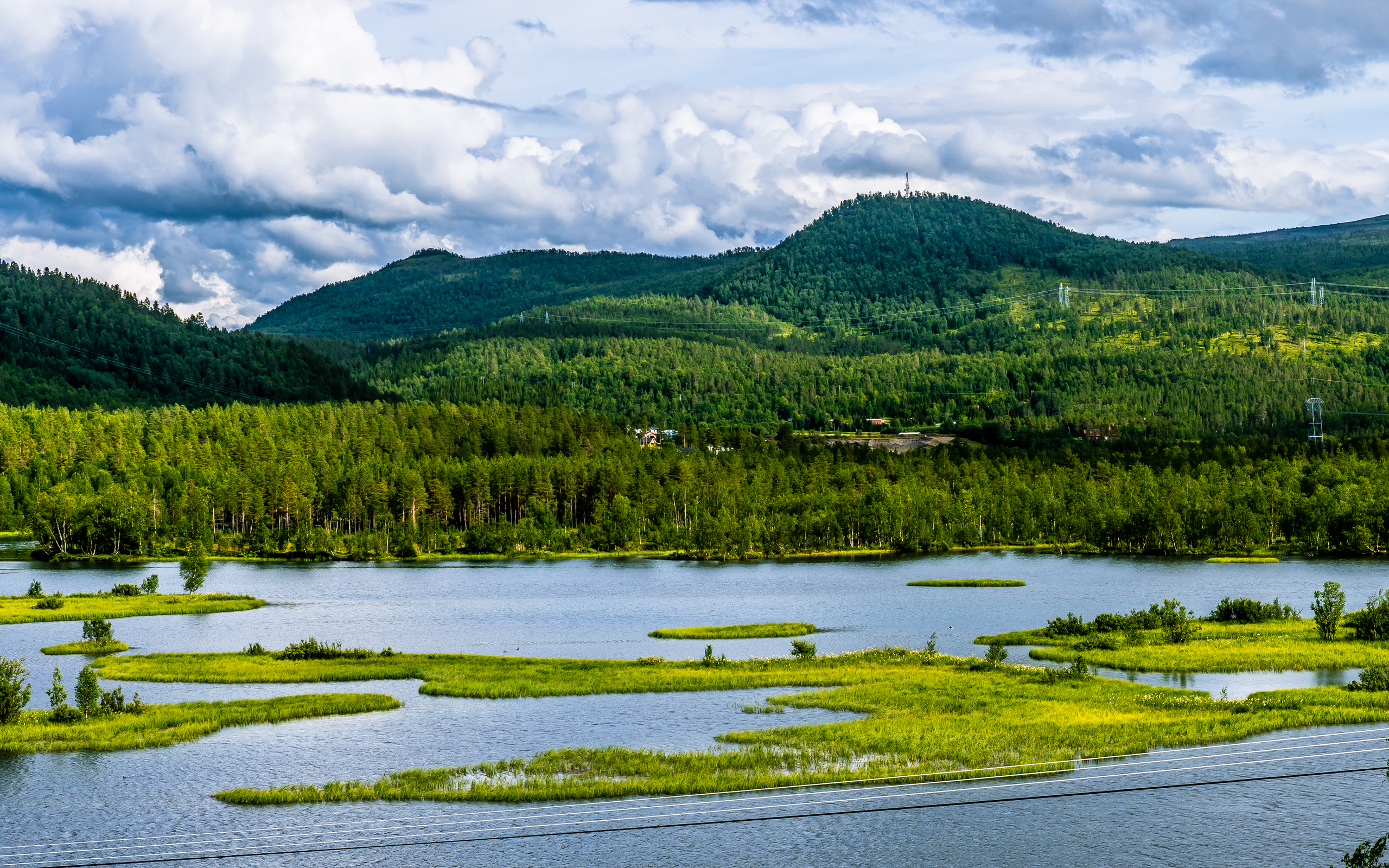 bardufoss, krajobrazy, rio