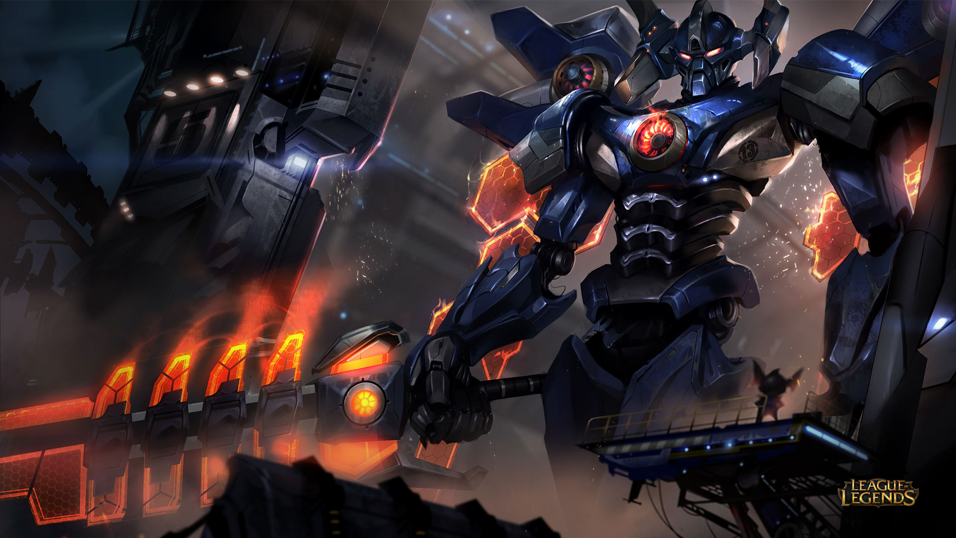 aatrox, splash, art