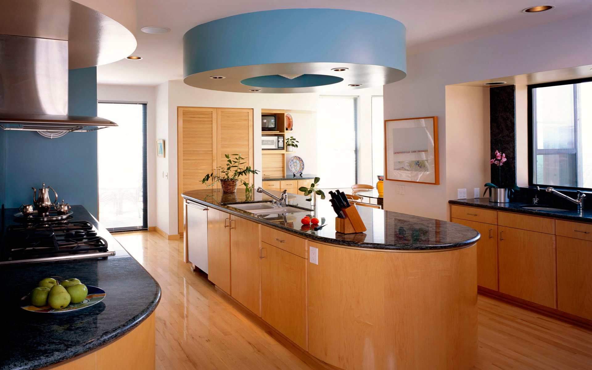 kitchen, design, island