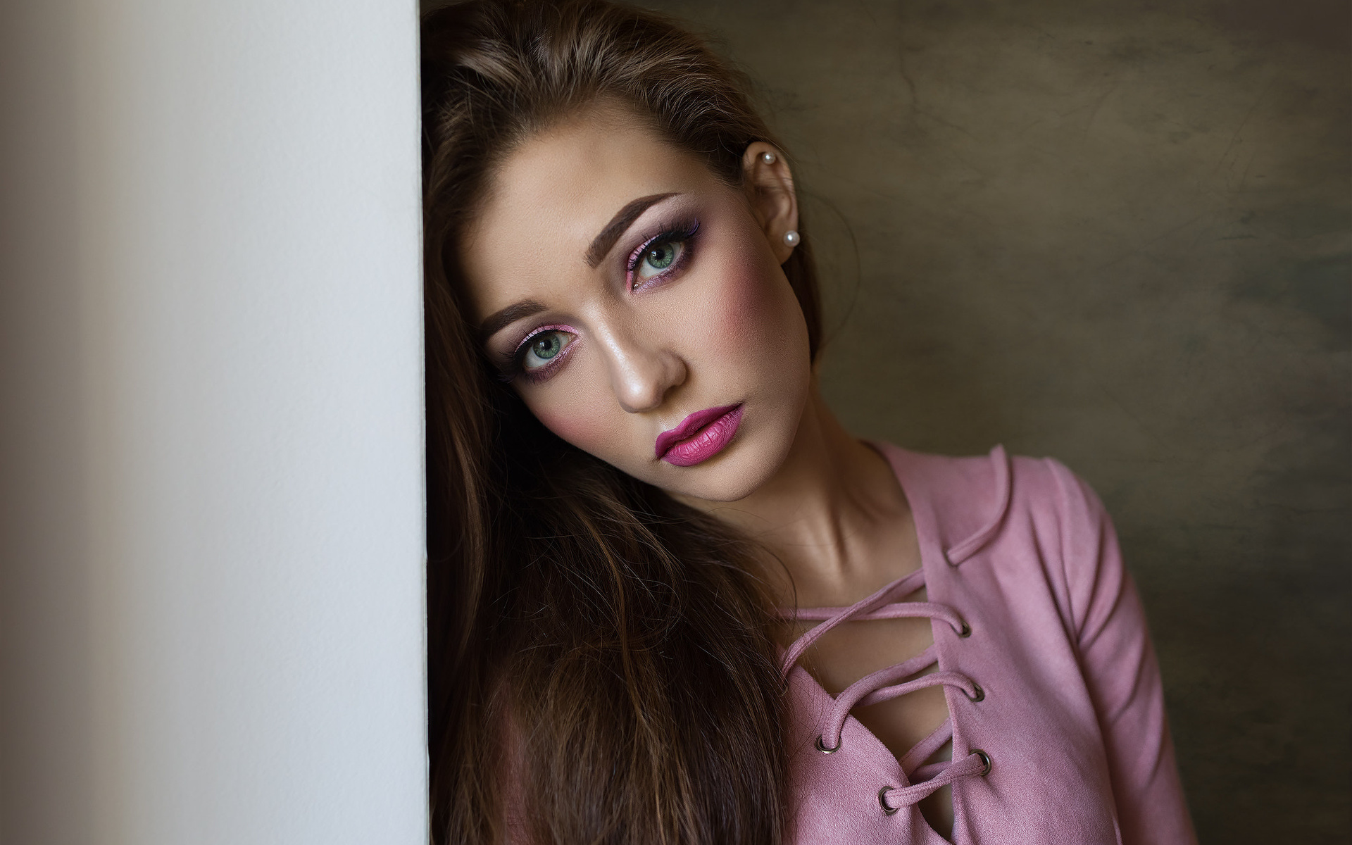 портрет, мобильный, деревенский