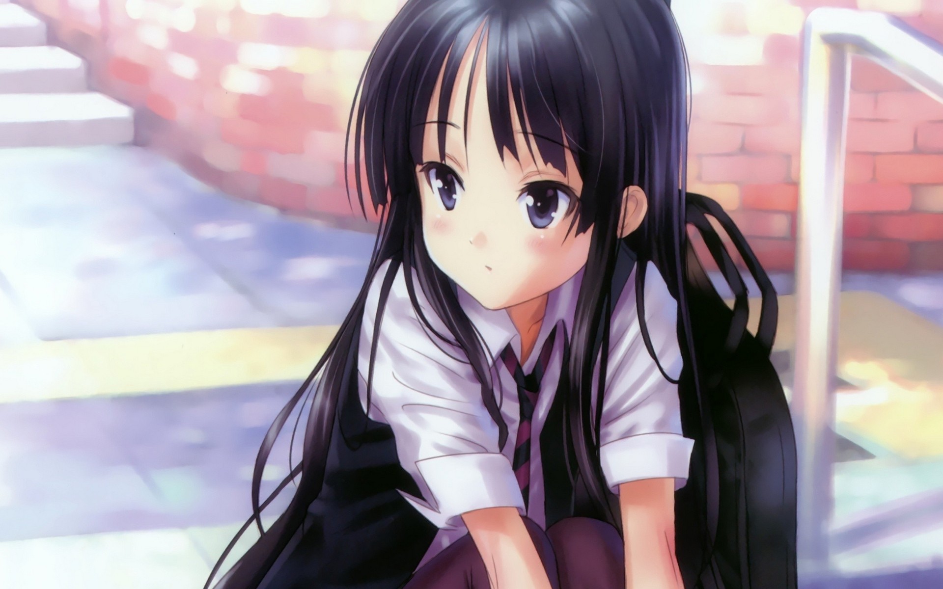 mio, akiyama, аниме