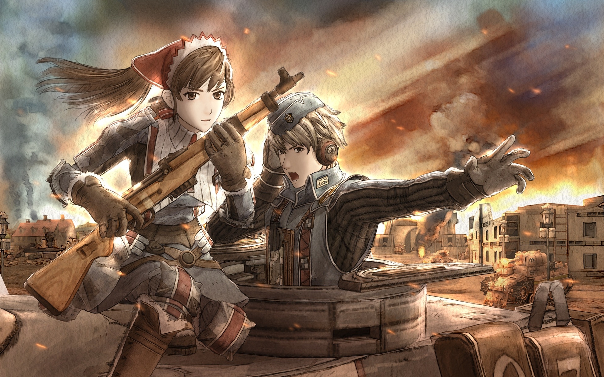 valkyria, chronicles, senjou
