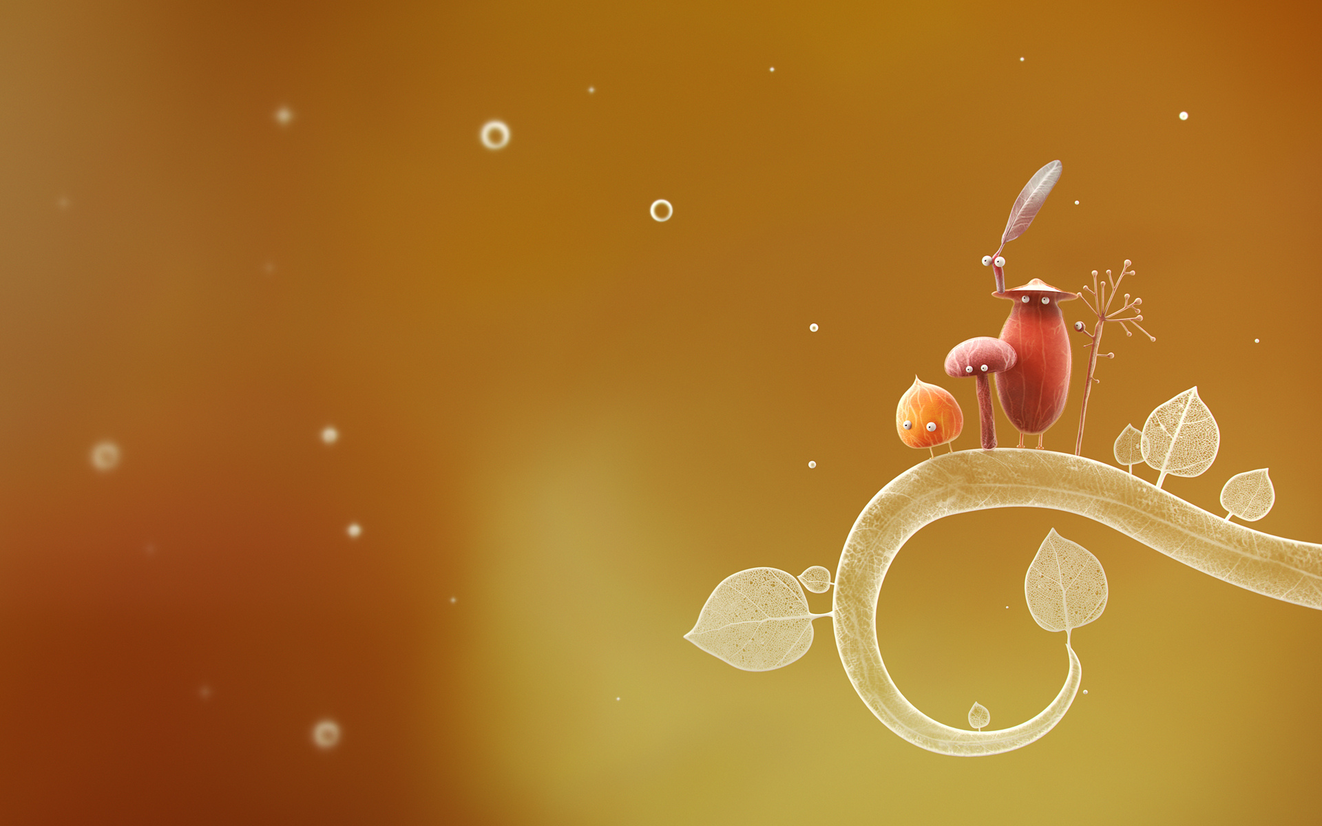 botanicula, slid