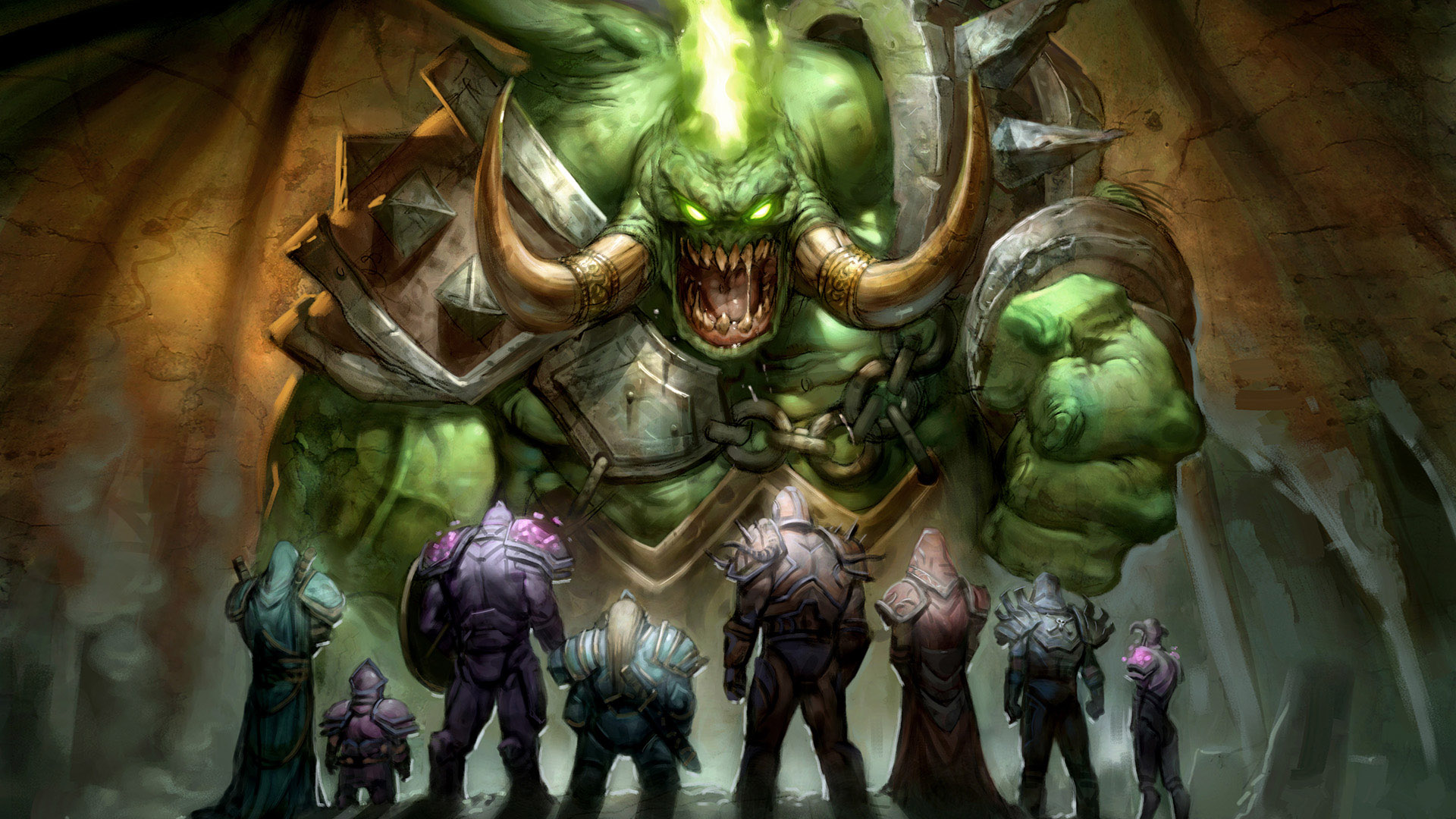 легион, warcraft, светящийся