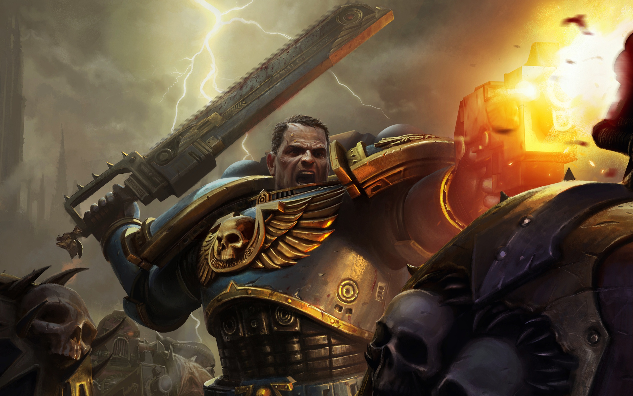 warhammer, war, расшифровать No 119461 Разрешение 2560x1600