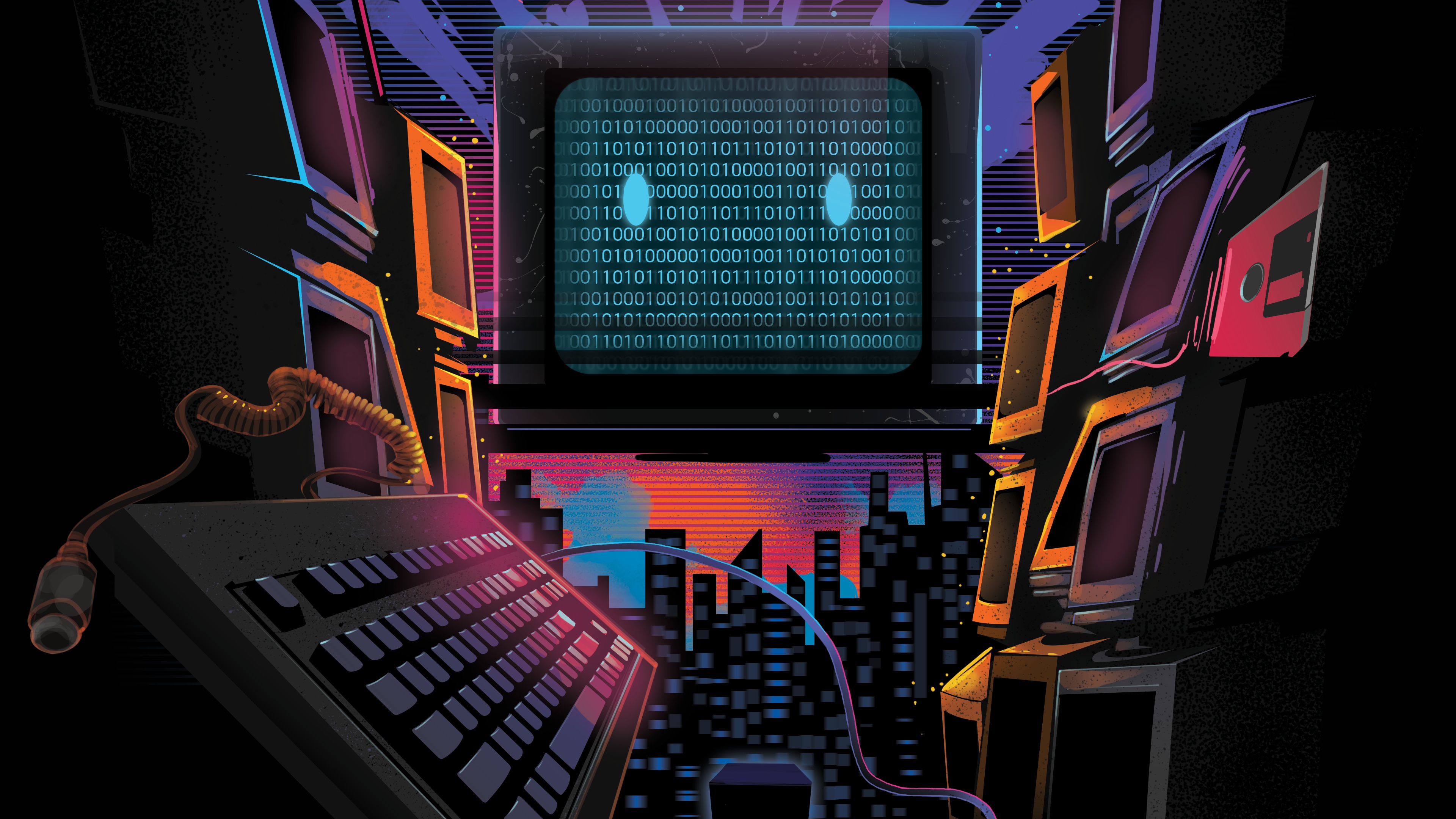 synthwave, ретро