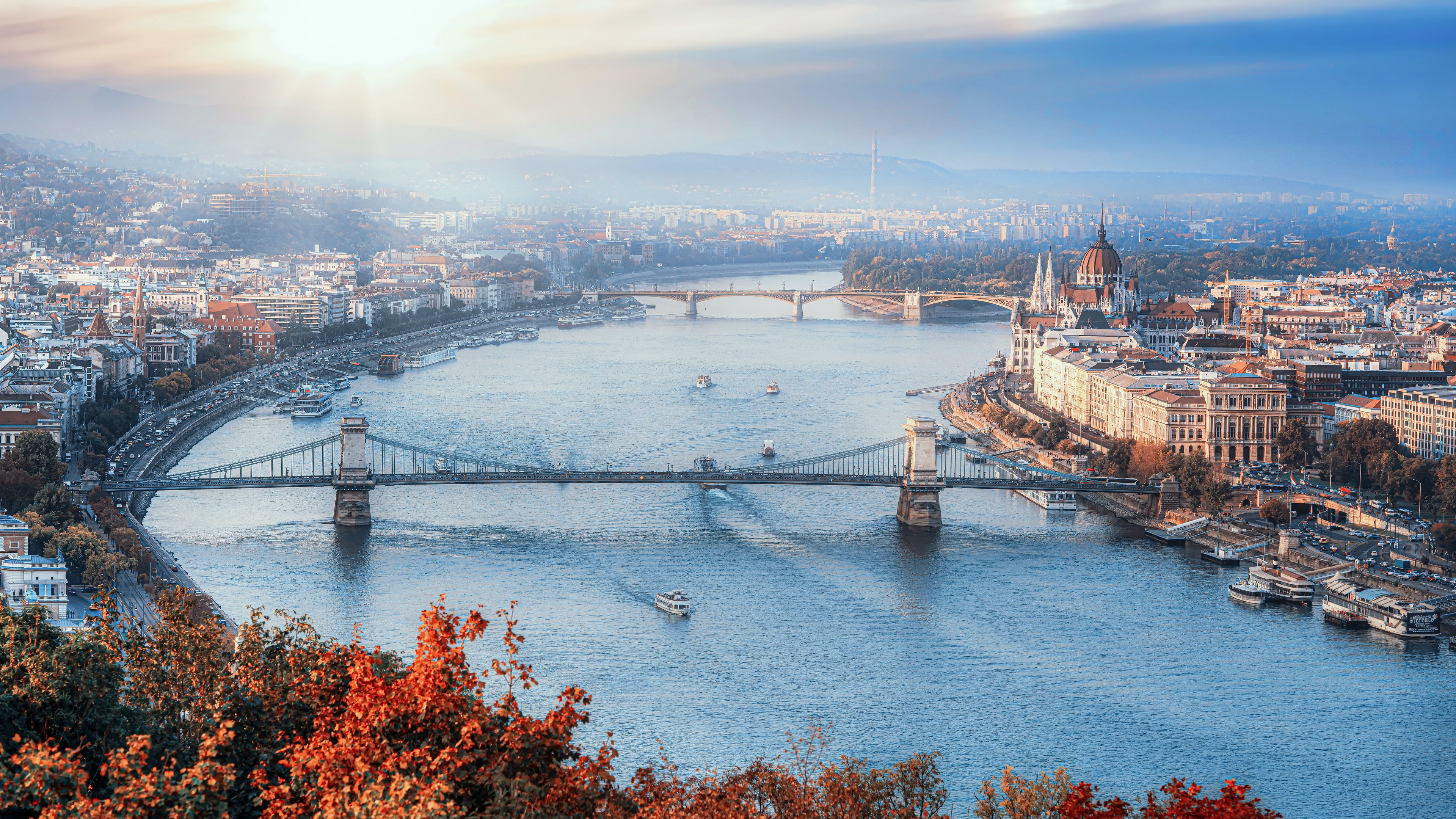 мост, цепь, budapest
