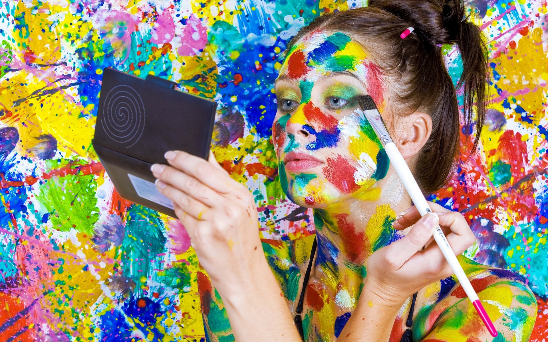 кобьета, фарби, лентяй