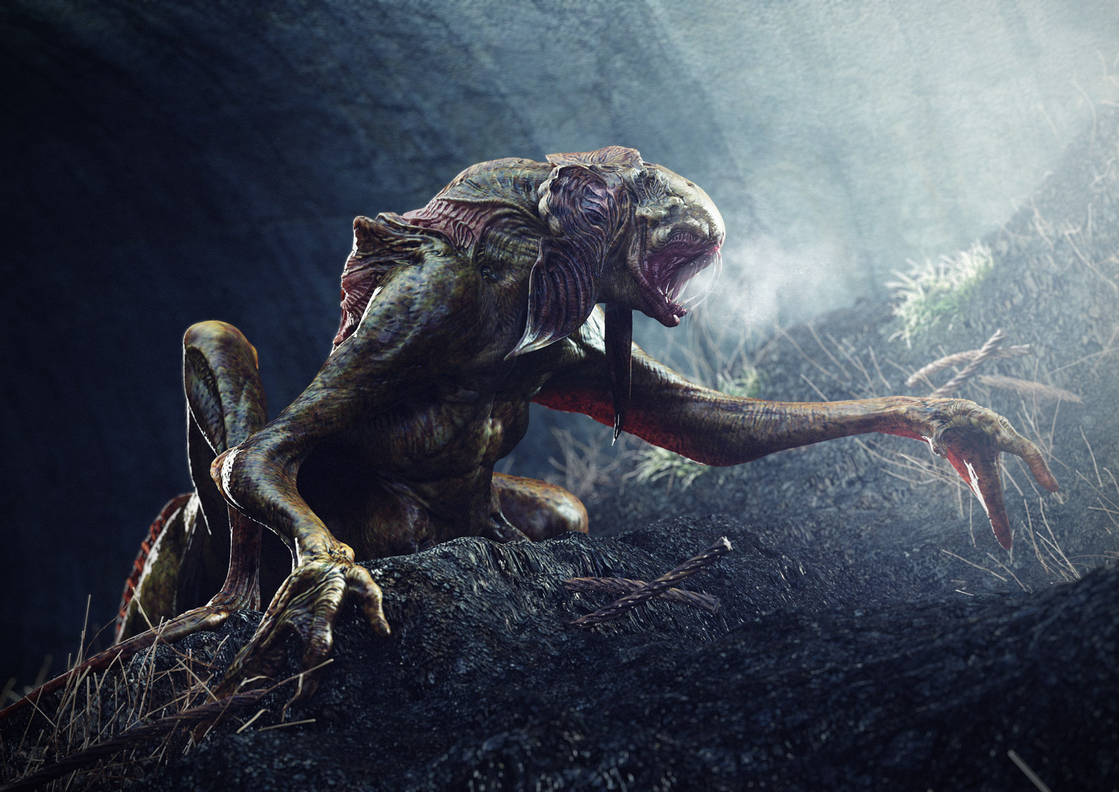 монстр, сне, сон