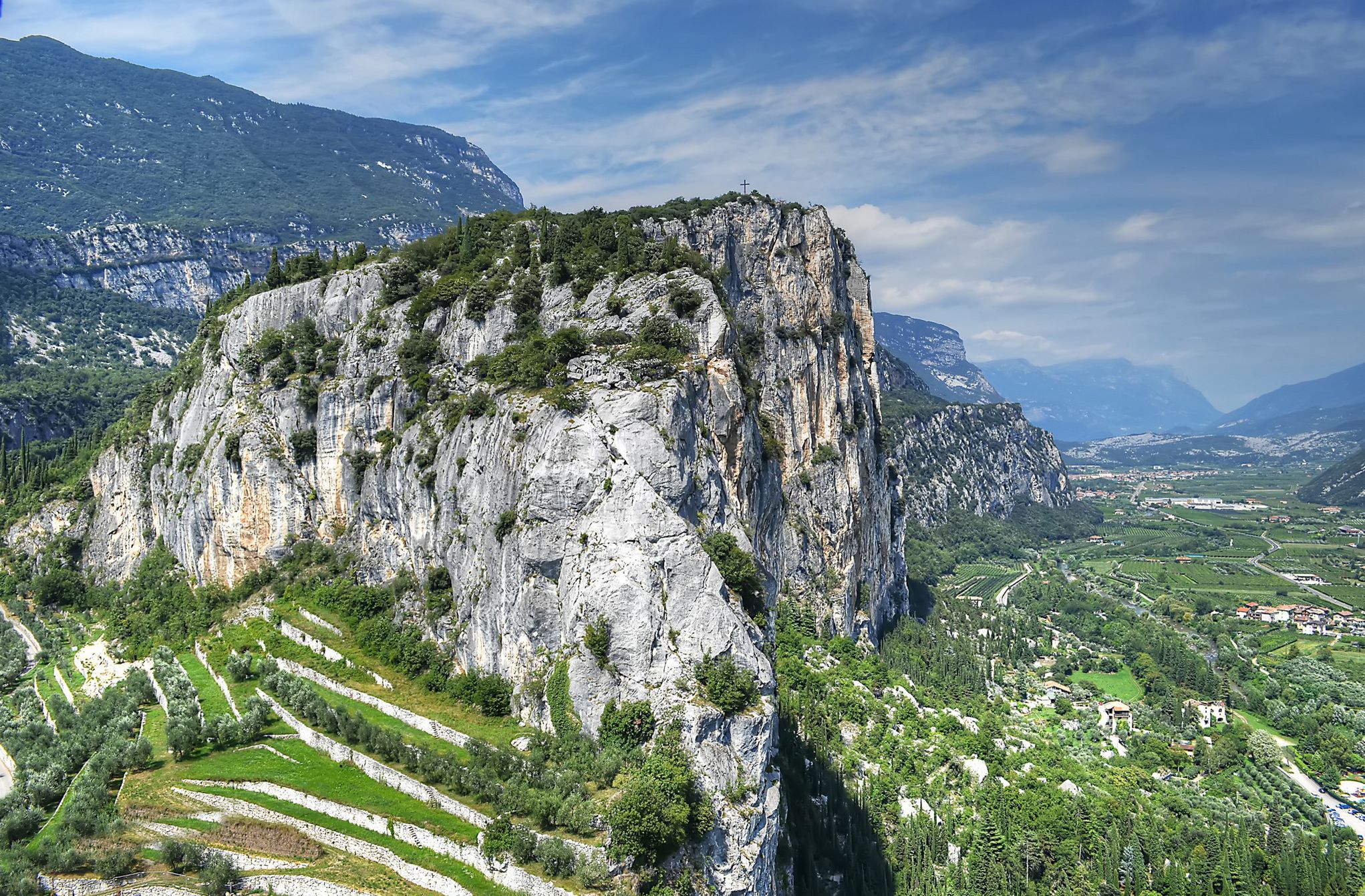 arco, castle, parte