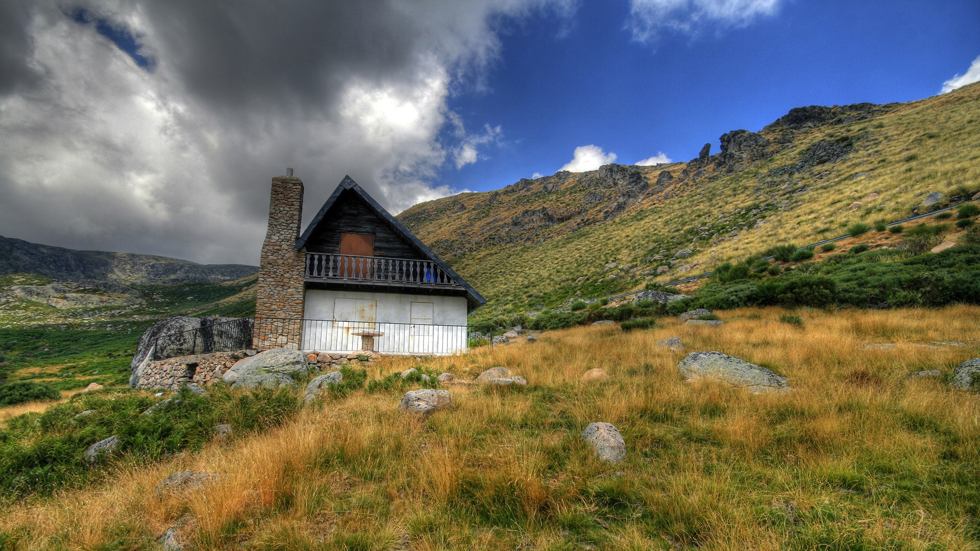 горы, красивые, горах