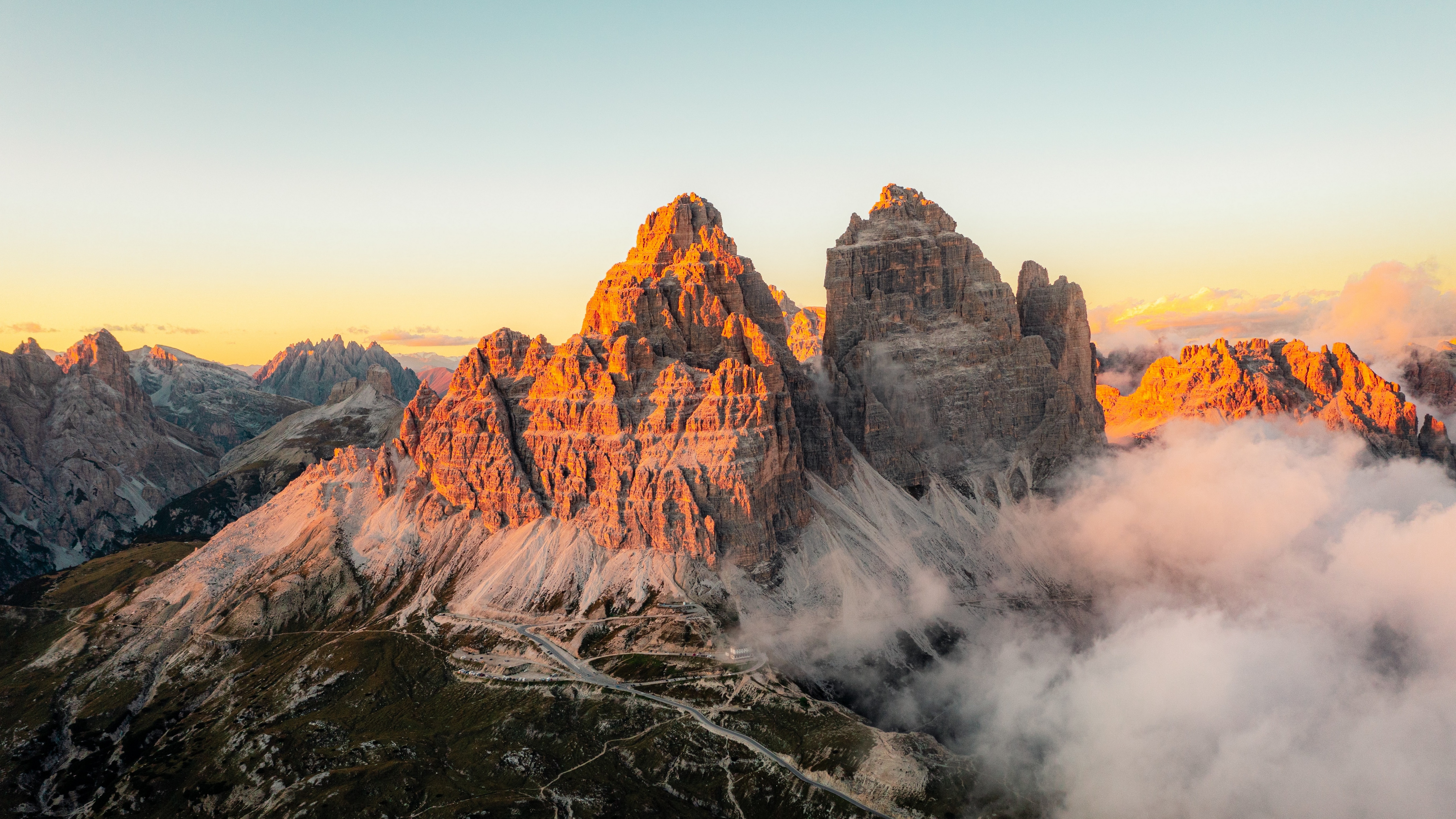 dolomite, italy, lavaredo