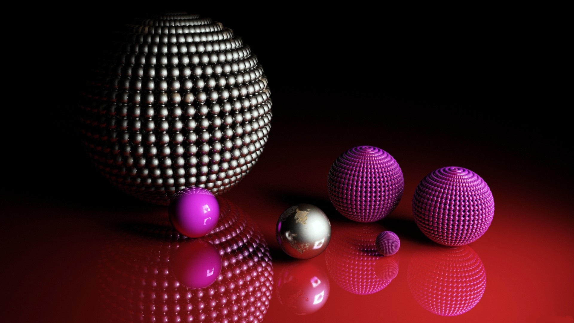 Download red balls. Абстракция шары. Шары на рабочий стол. Обои на рабочий стол шары. Объемные обои.