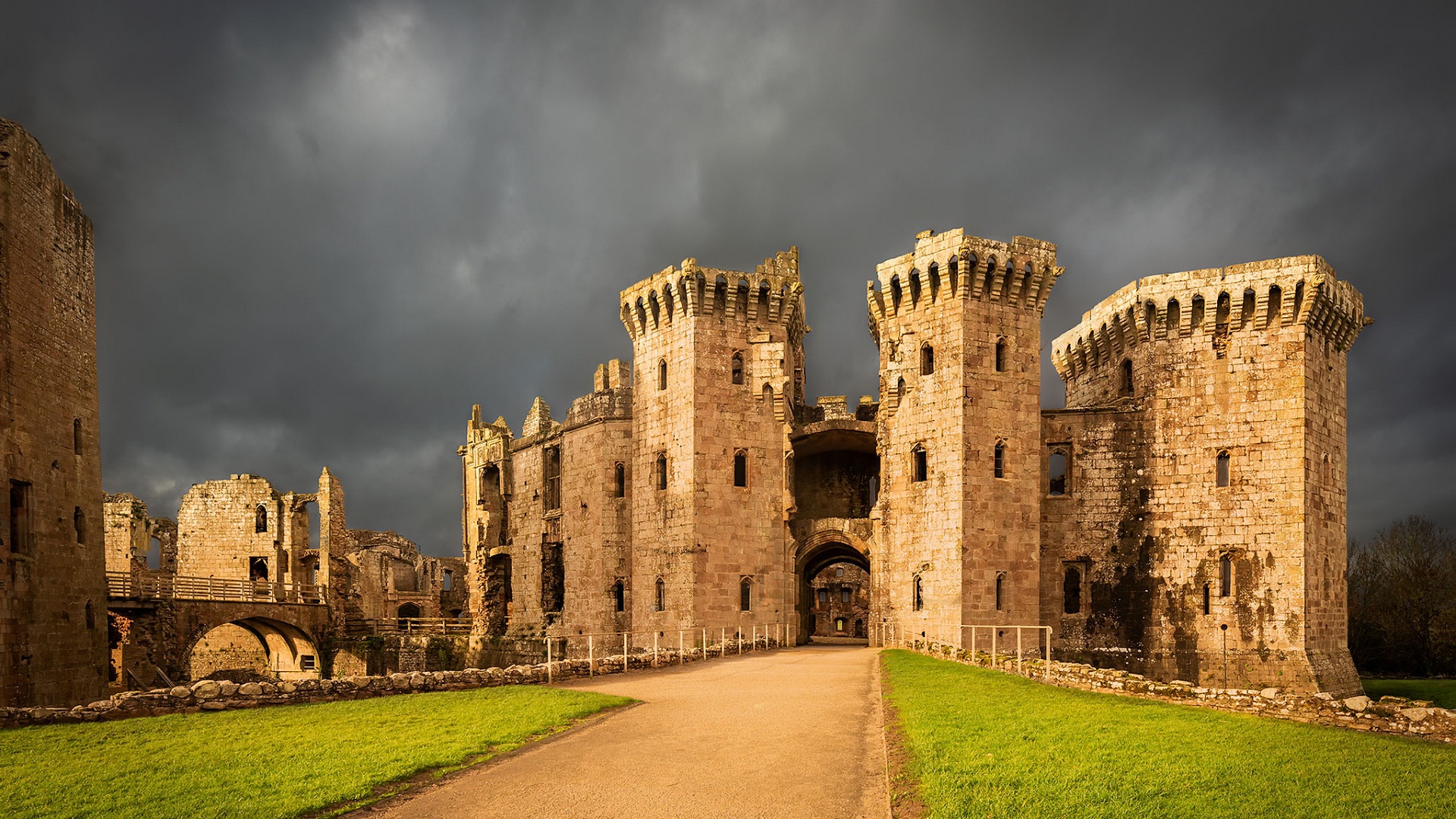 castle, wale, ru-na