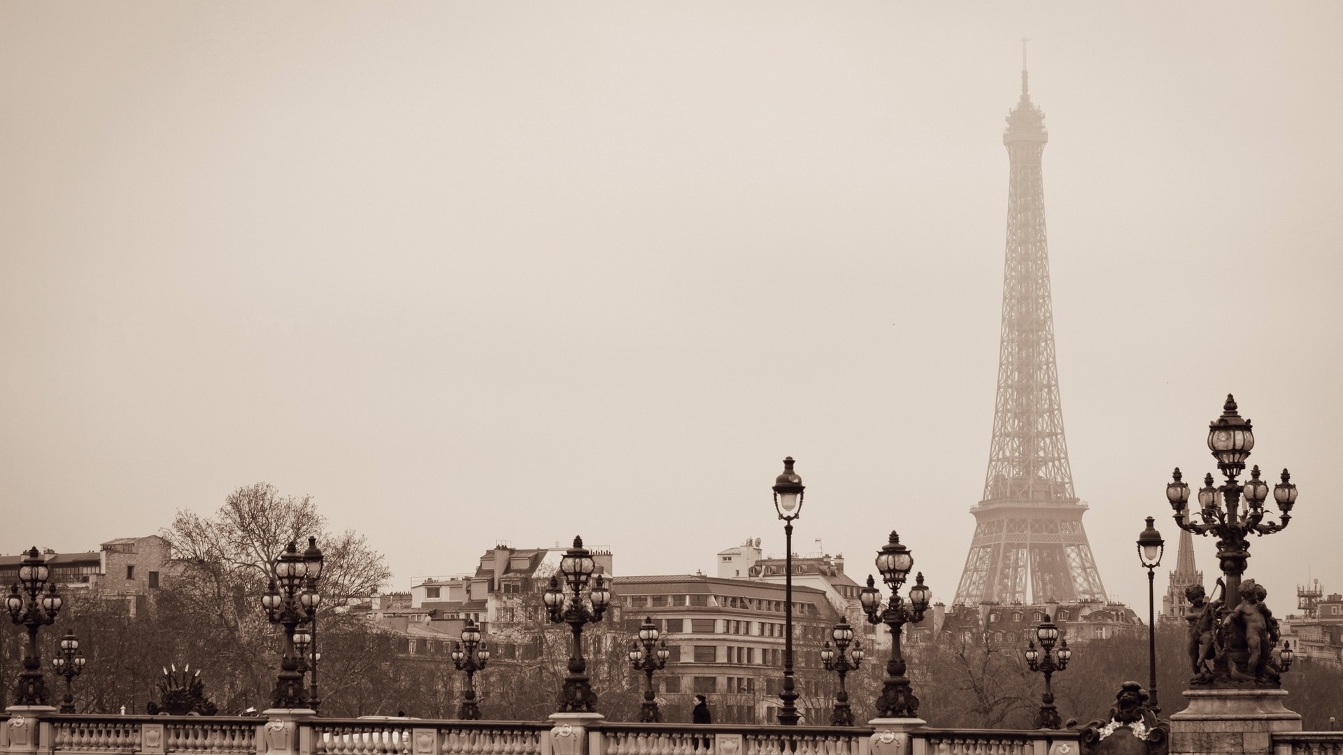 башня, eiffel, париж