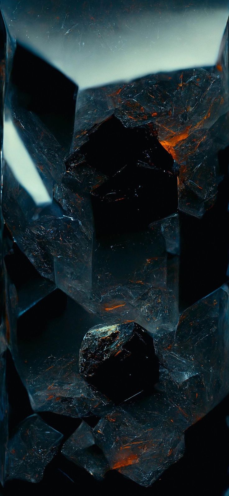 есть близость скалы с камнем в ней