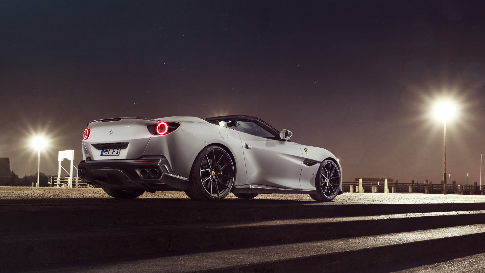 portofino, ferrari, vossen