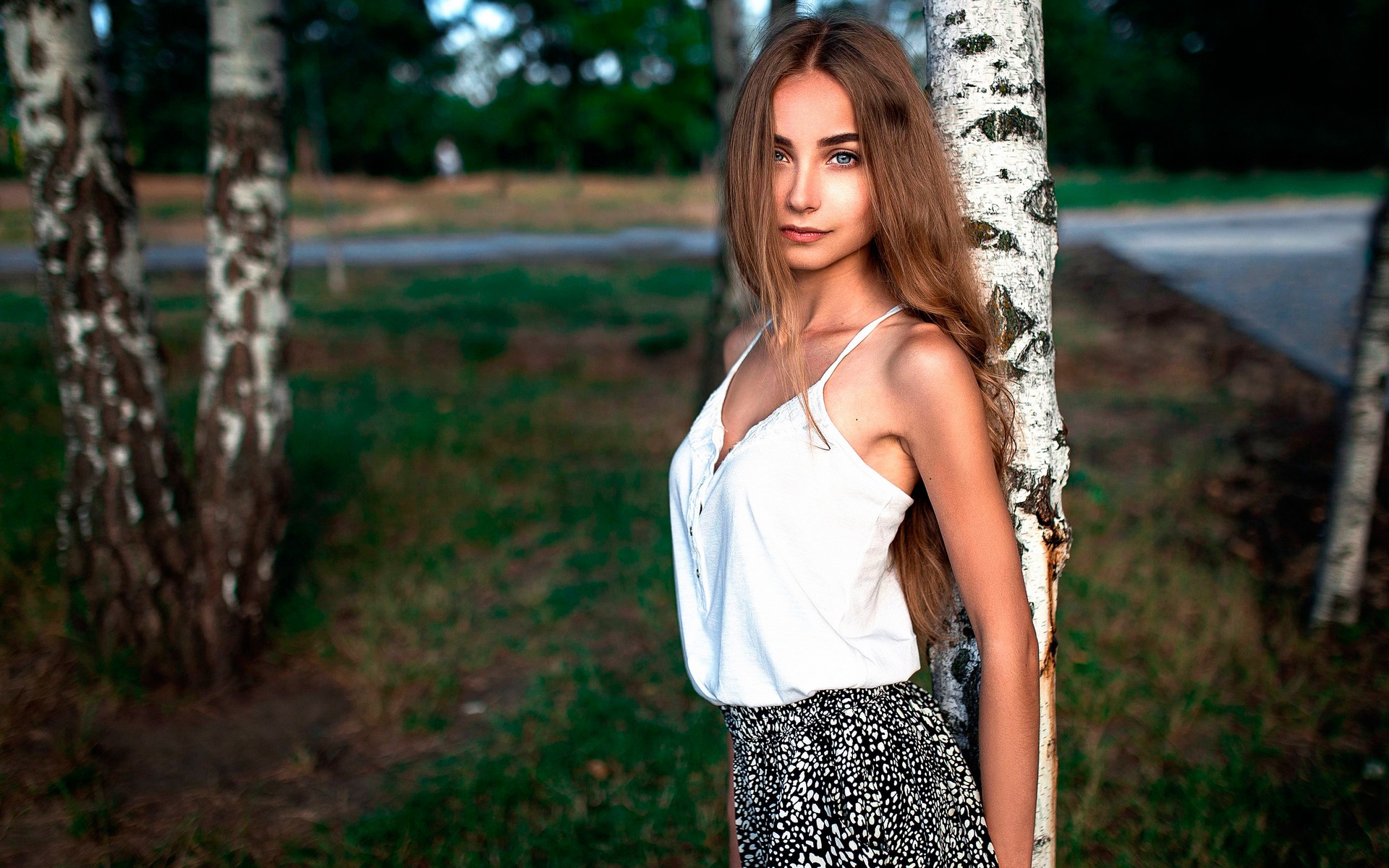 женщина, мачиборки, на открытом воздухе