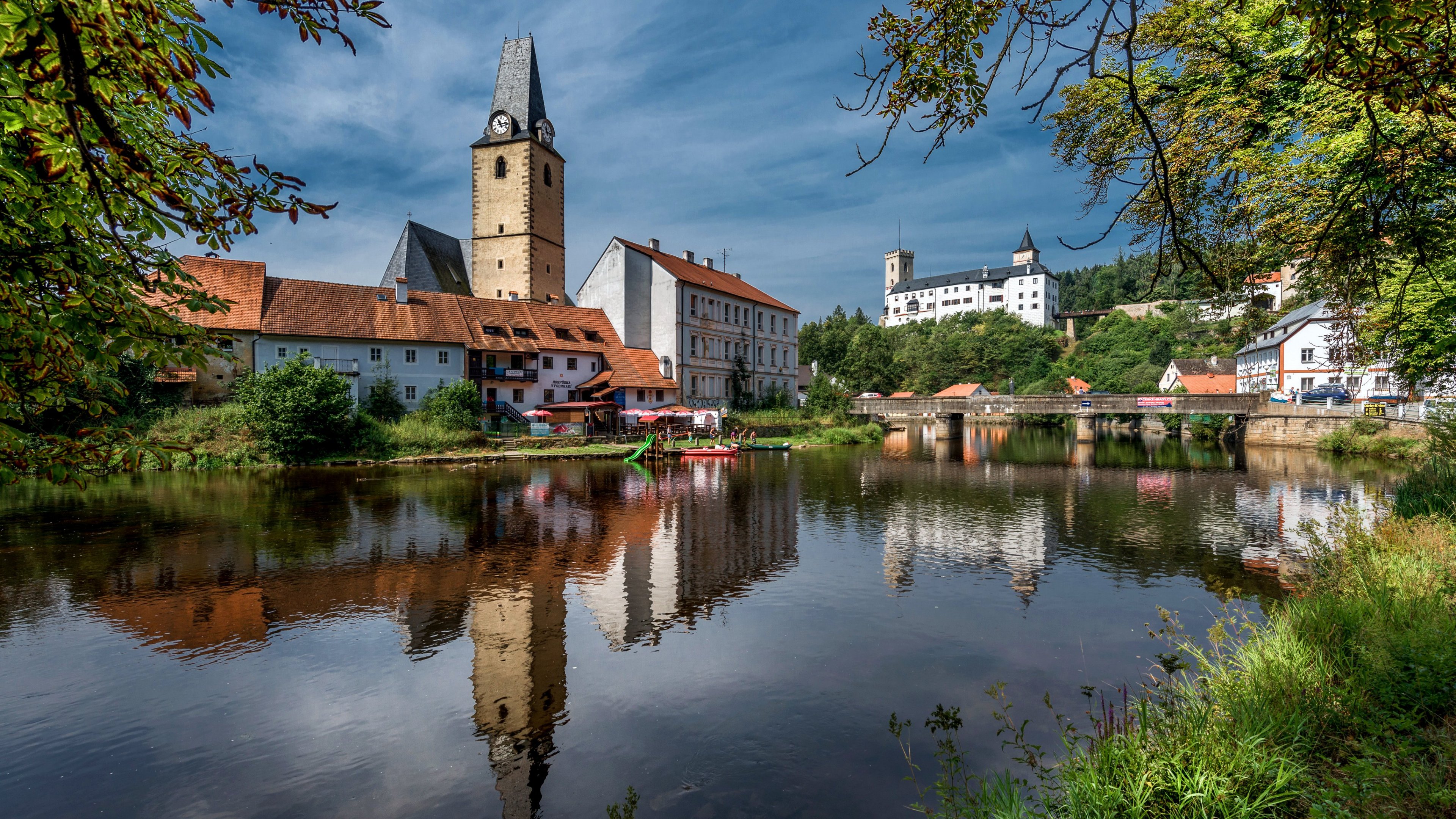 над, замок, республика