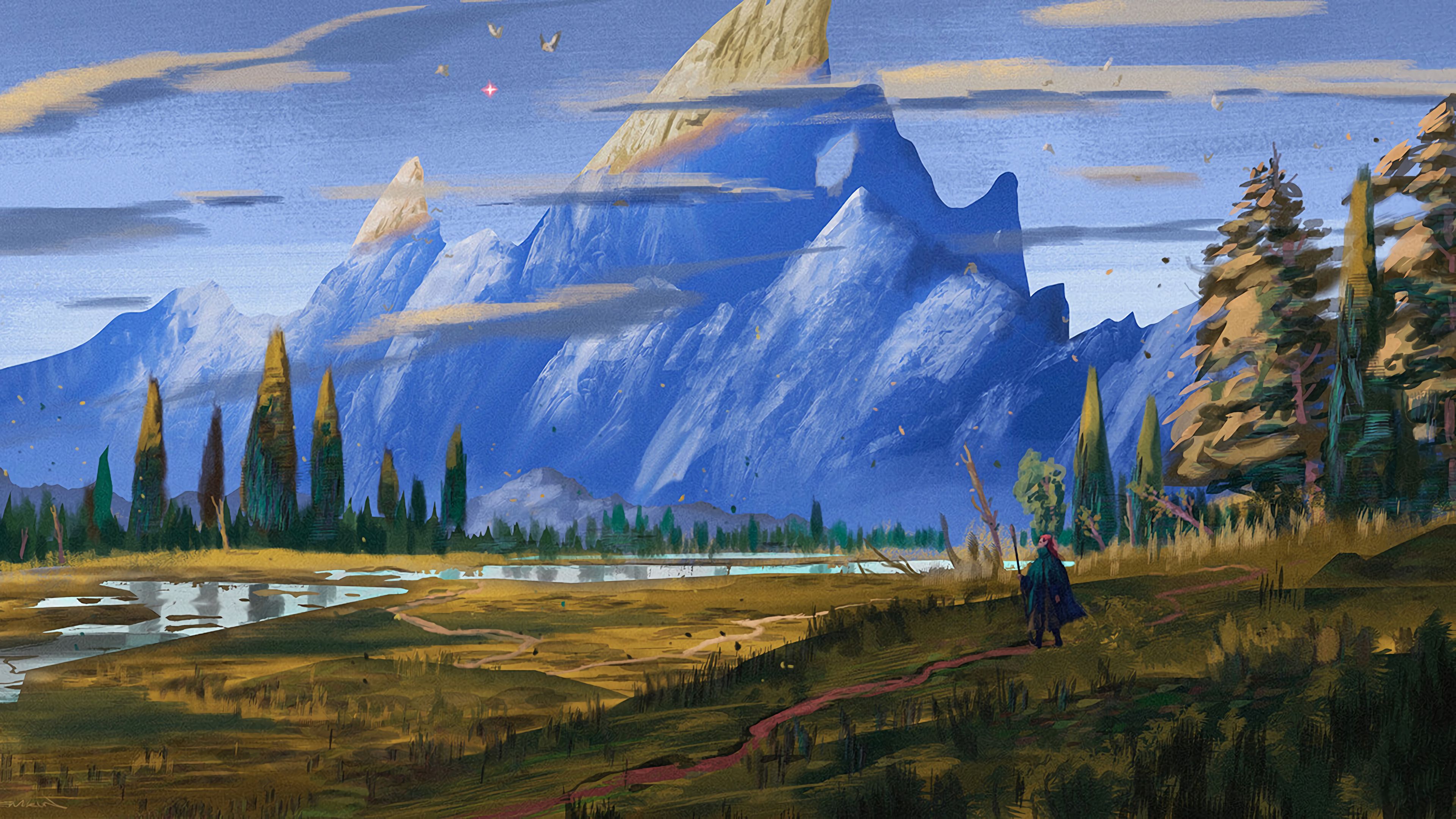 пейзаж, случайный