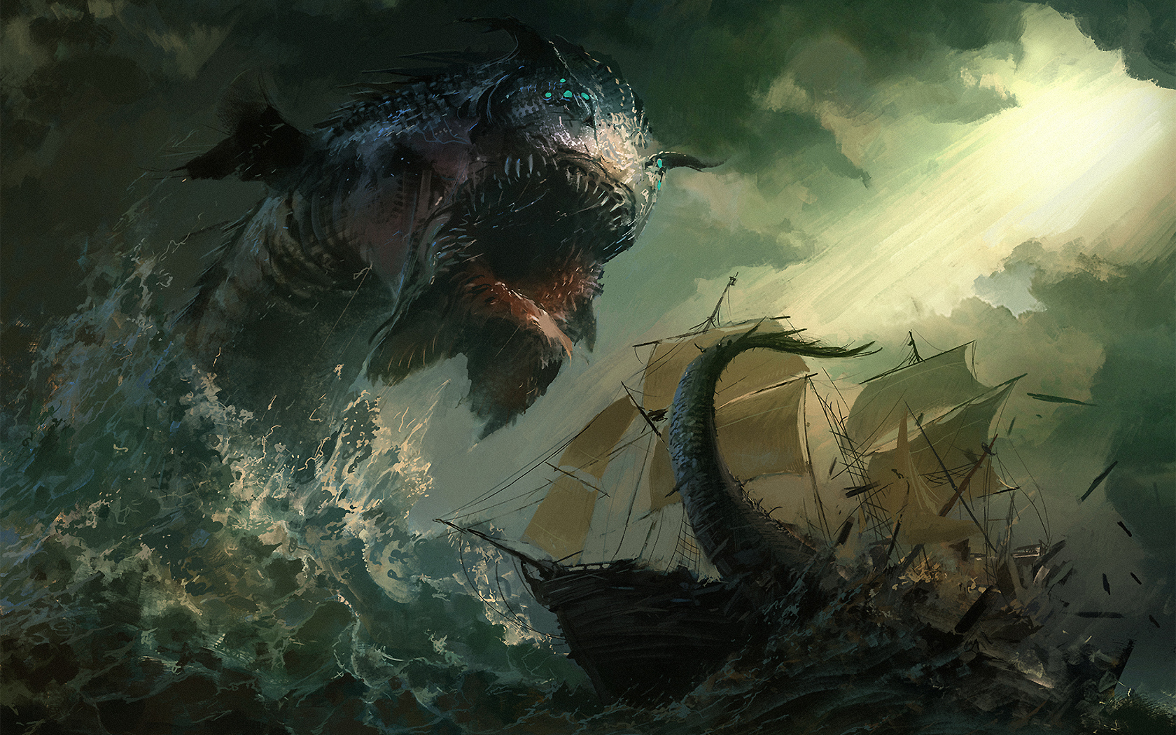 море, фантазия, искусство