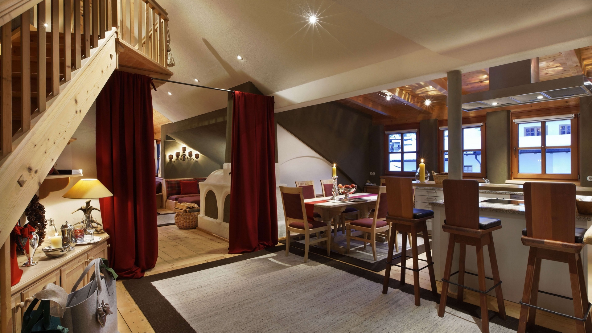 hotel, rosa, alpina