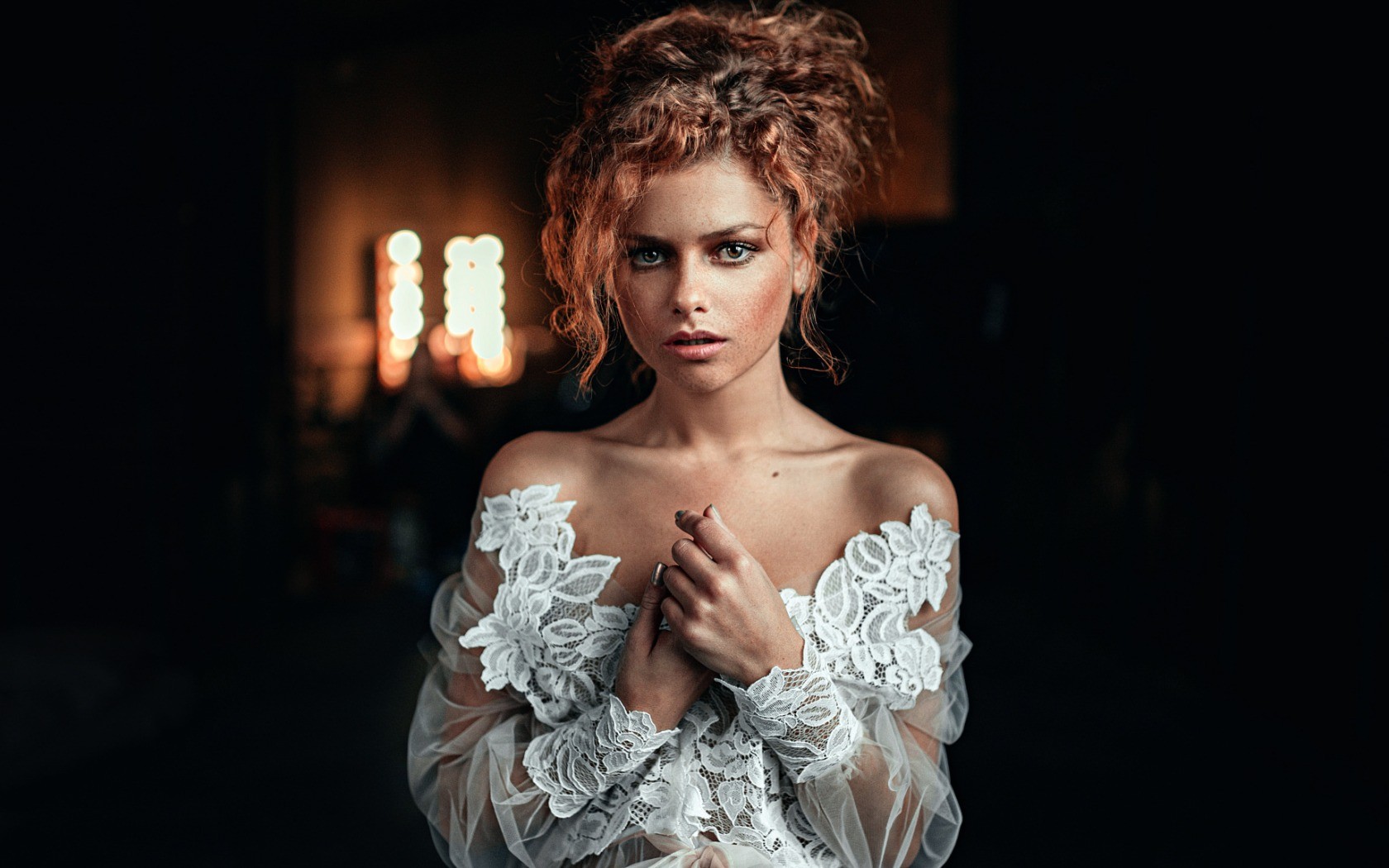 рыжие, юлиа, глаза