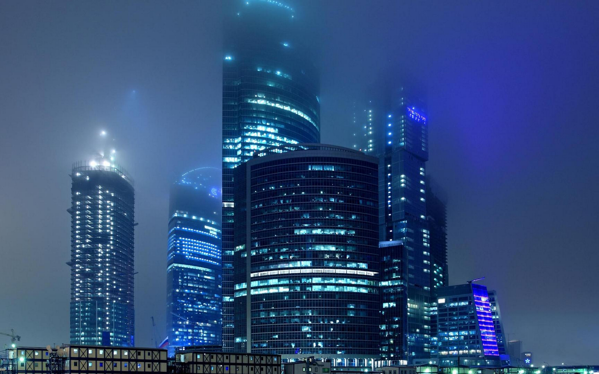 город, москва, ночь