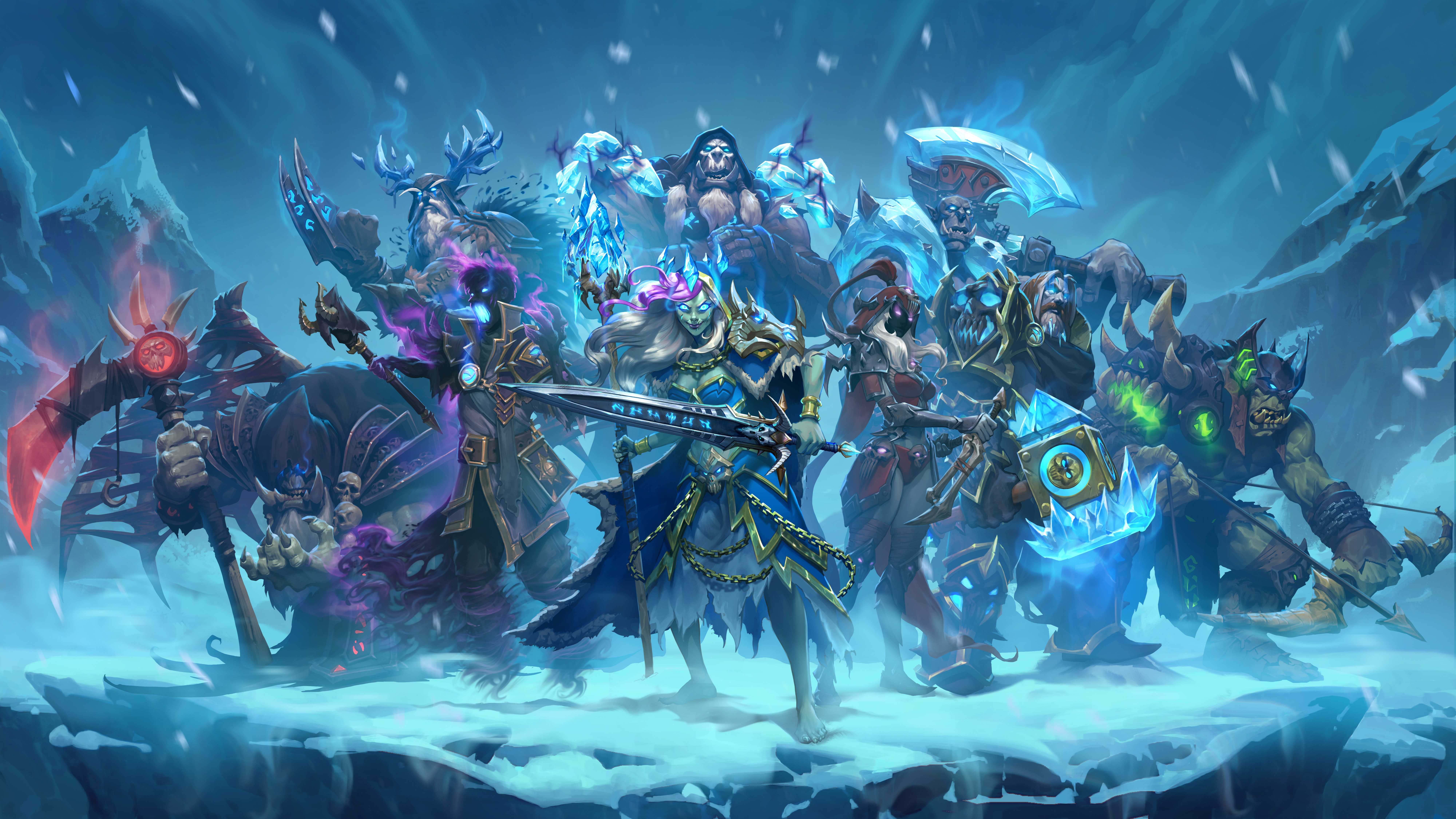 hearthstone, герой, воин